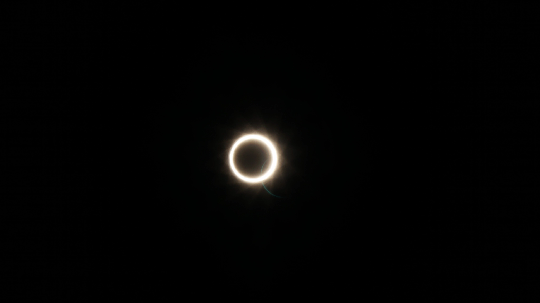 Sony a6300 sample photo. Anular eclipse photography