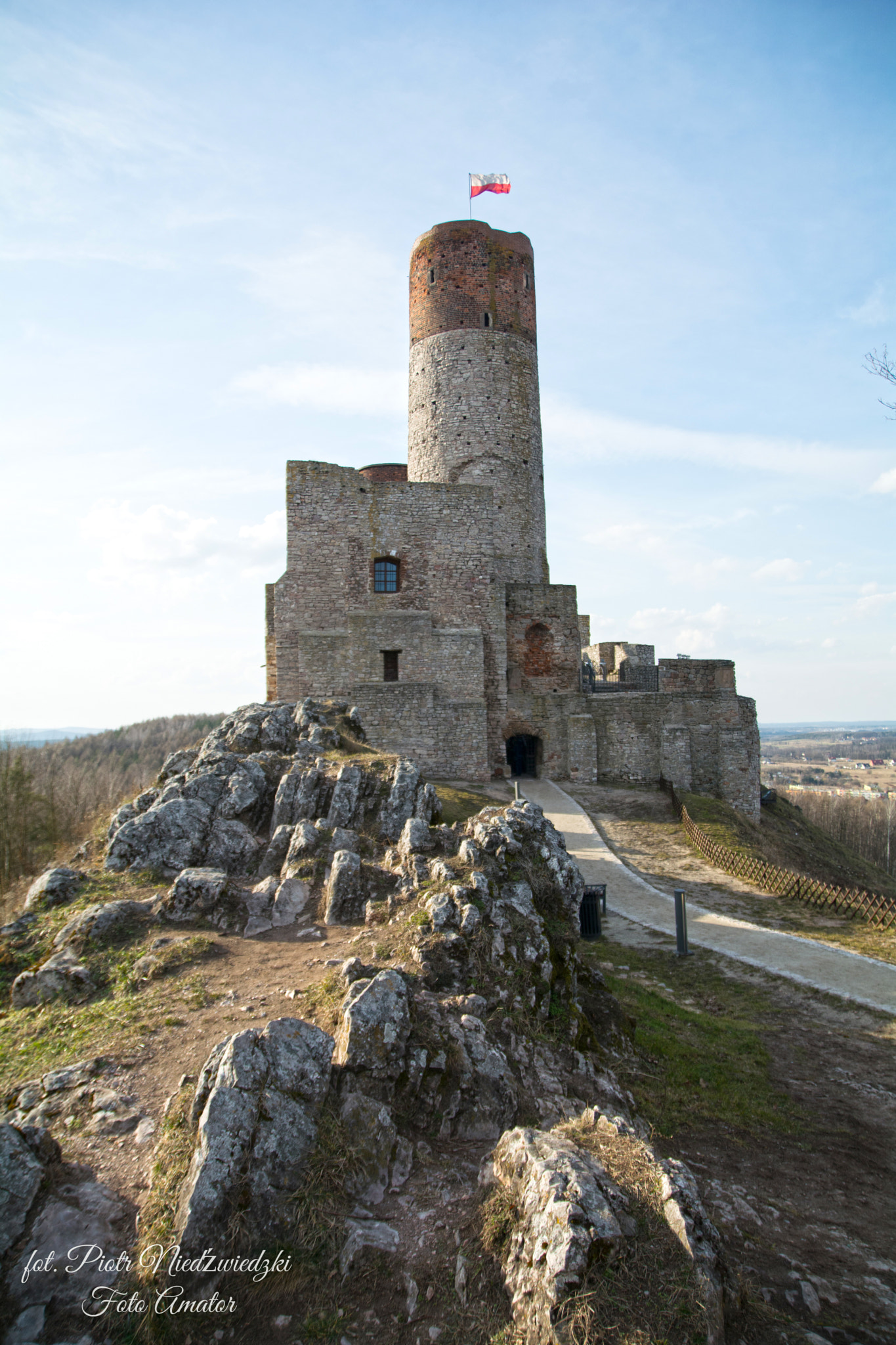 Nikon D5200 + Tamron SP AF 17-50mm F2.8 XR Di II VC LD Aspherical (IF) sample photo. Castle in chęciny photography