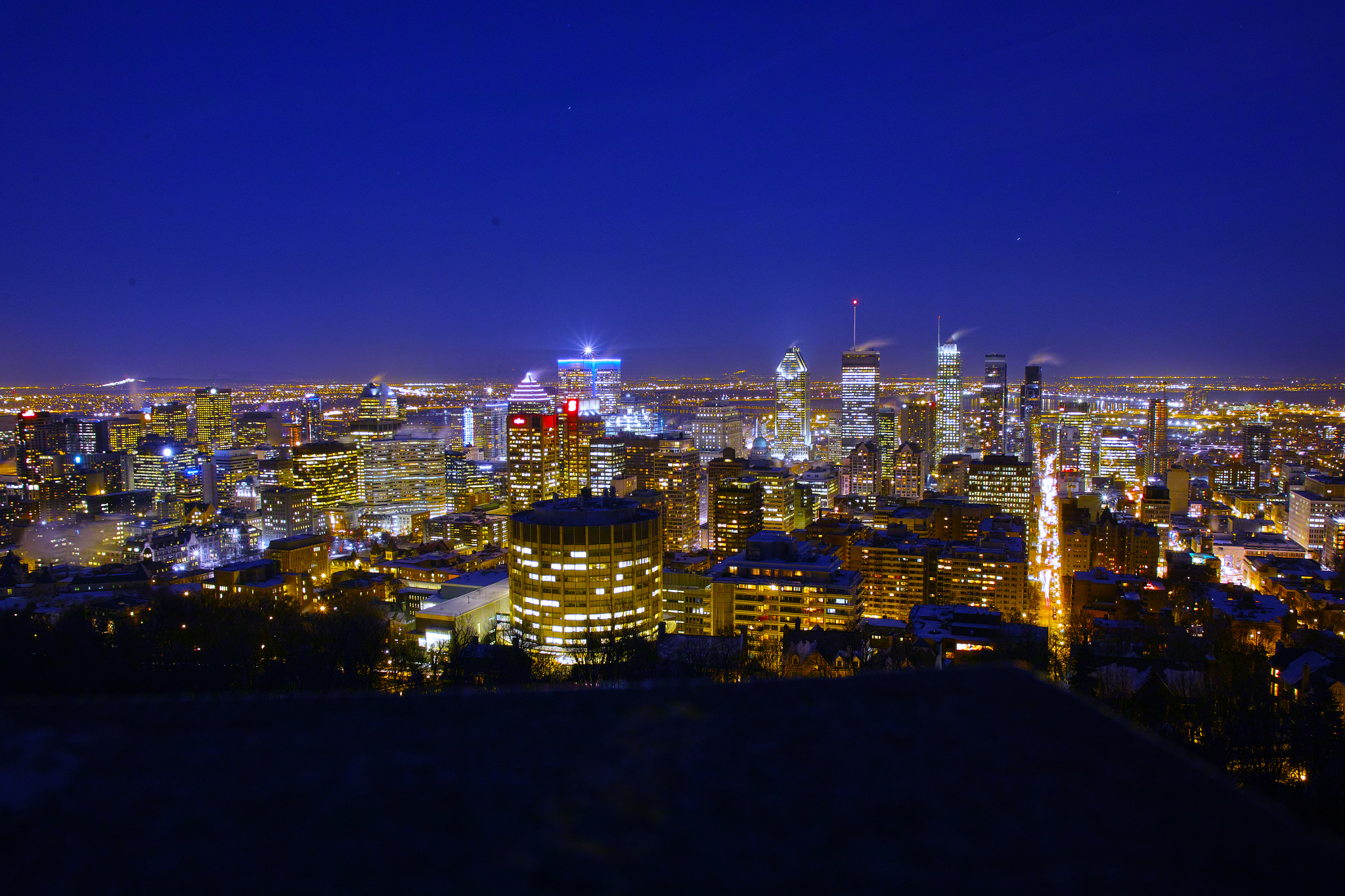 Sigma SD1 Merrill sample photo. View from mount royal photography
