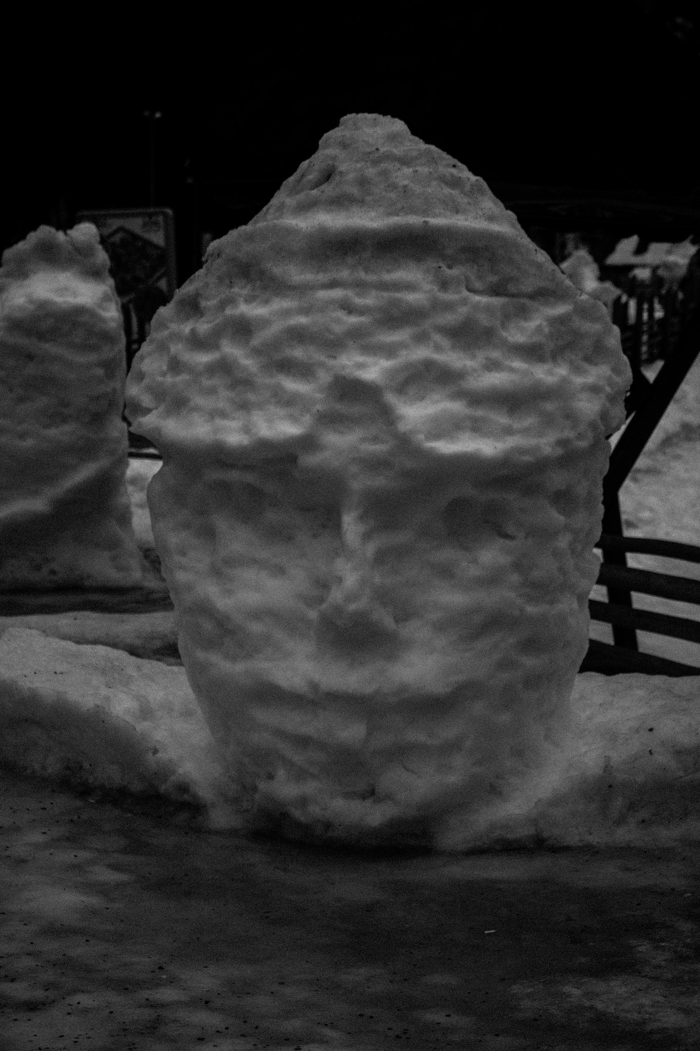 Sigma 17-70mm F2.8-4 DC Macro OS HSM sample photo. The end of snowman photography