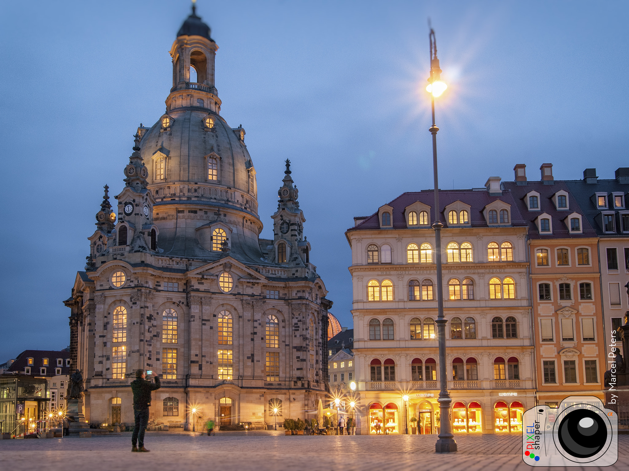 Sony Alpha DSLR-A350 sample photo. Frauenkirche dresden photography