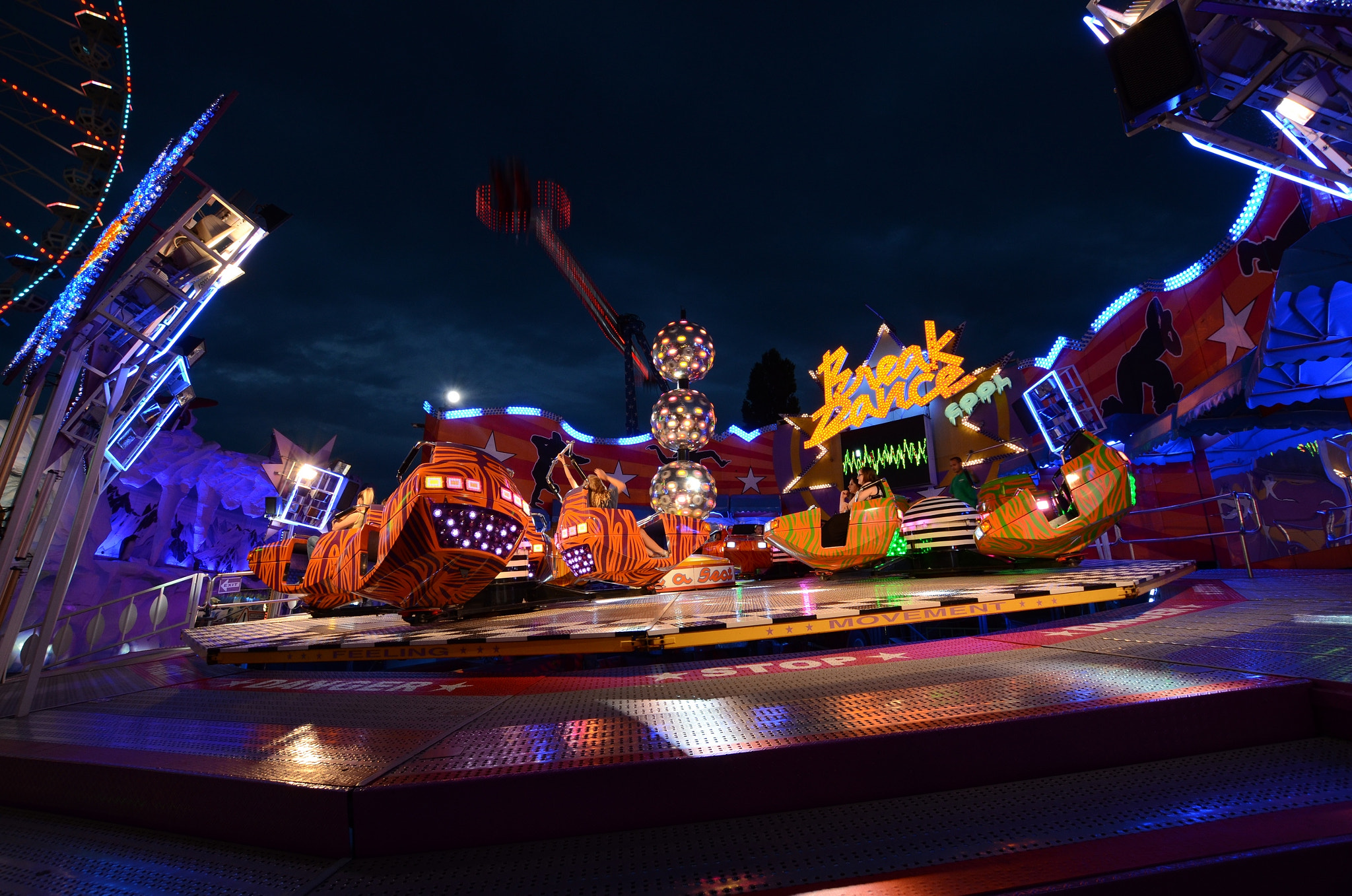Nikon D7000 + Sigma 10-20mm F3.5 EX DC HSM sample photo. Prater attraction photography
