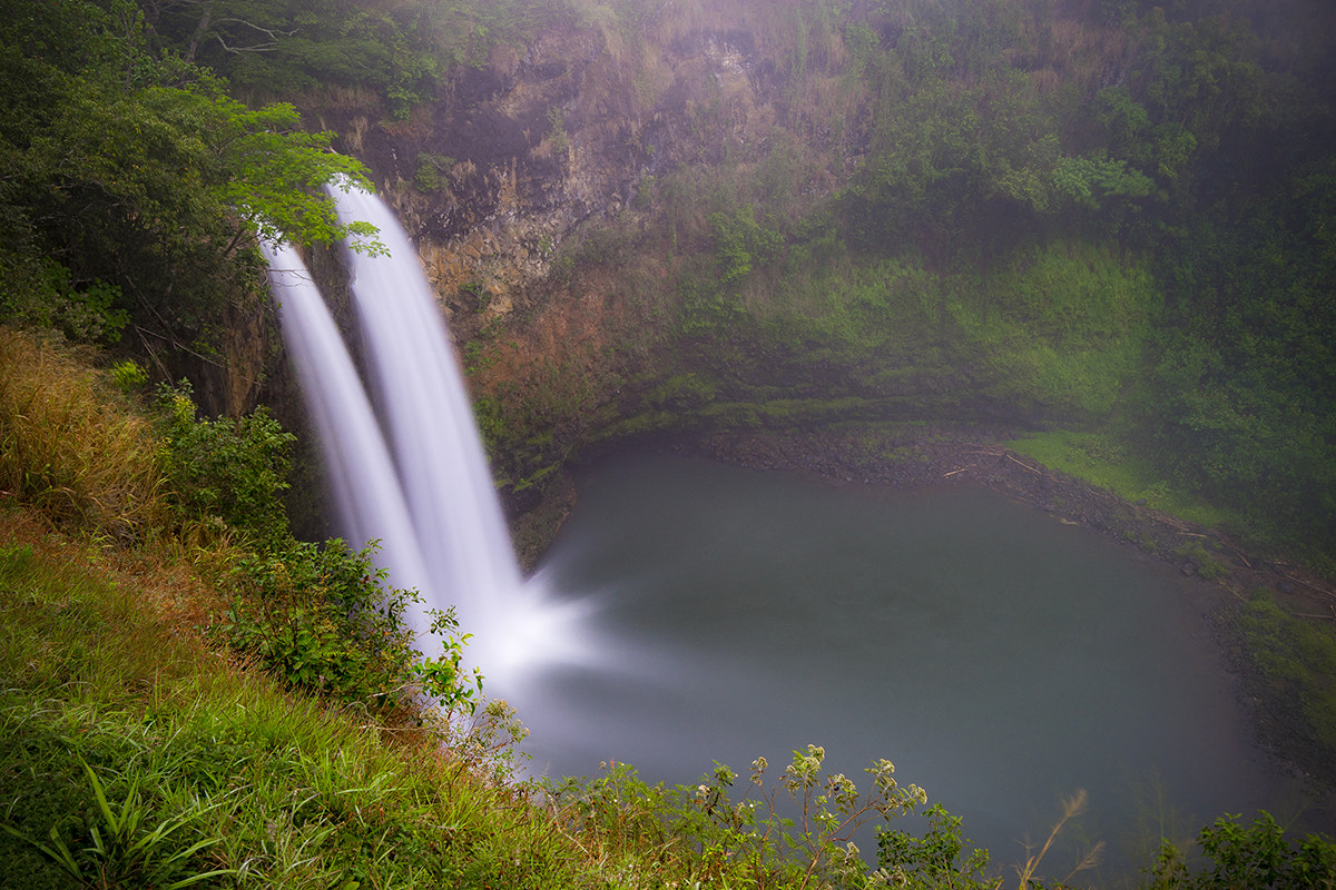 Canon EF 16-35mm F4L IS USM sample photo. Foggy wailua photography