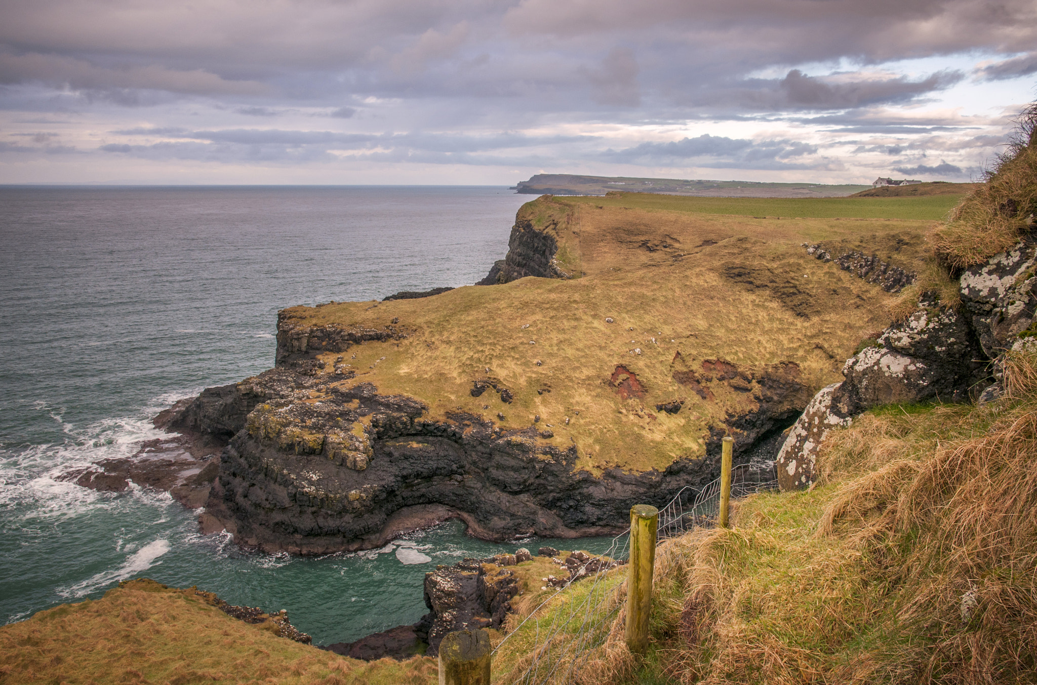 Nikon D300S sample photo. North antrim coastline photography