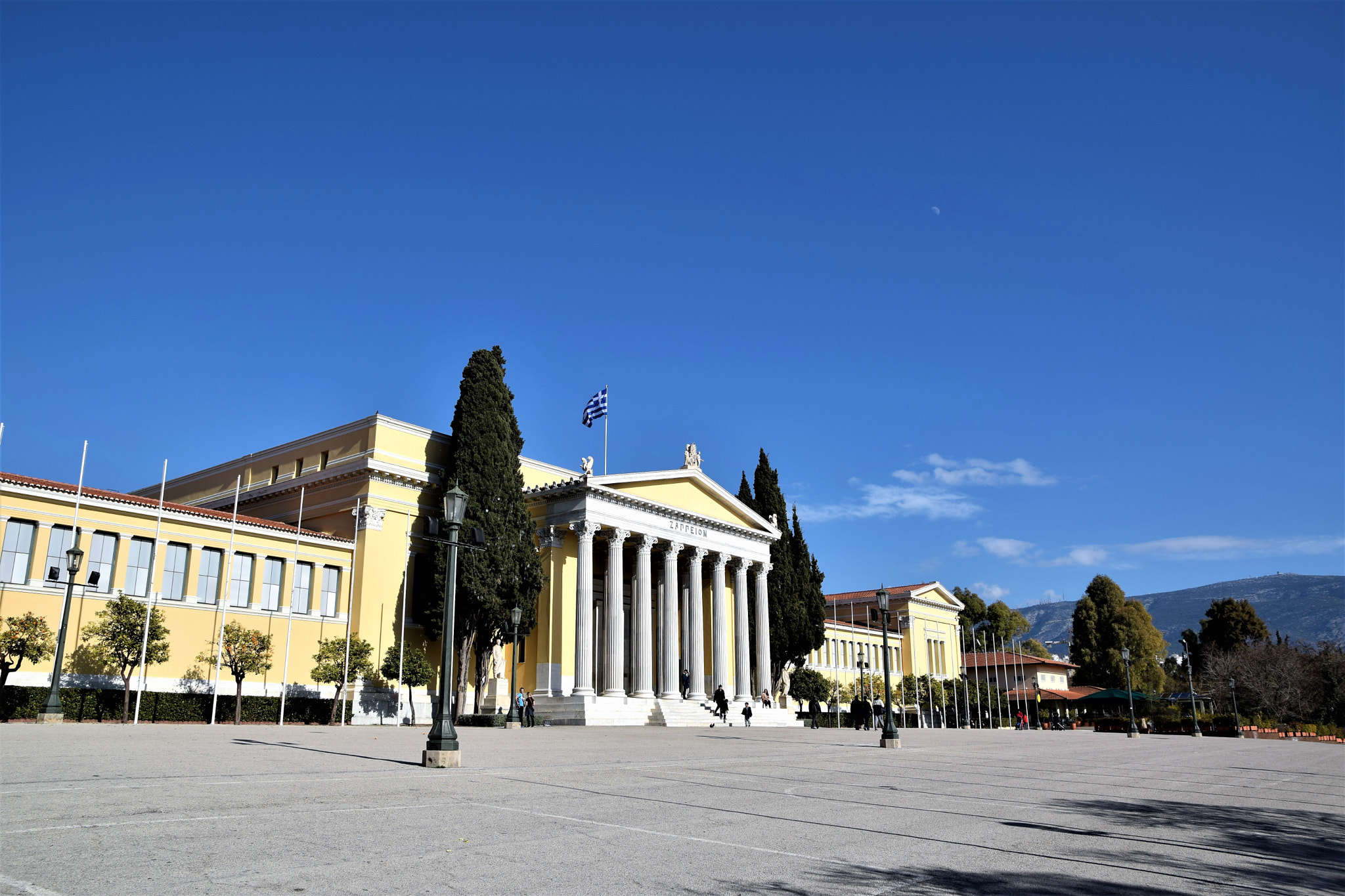 Sigma 17-50mm F2.8 EX DC OS HSM sample photo. Zappeion hall in athens photography