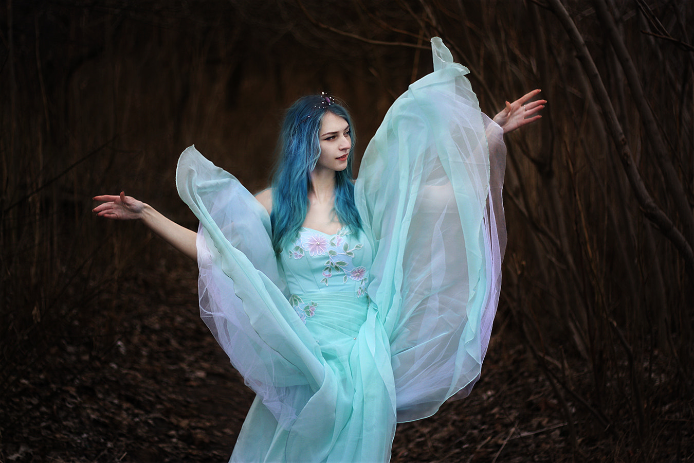 Canon EOS 1000D (EOS Digital Rebel XS / EOS Kiss F) sample photo. Forest spirit photography
