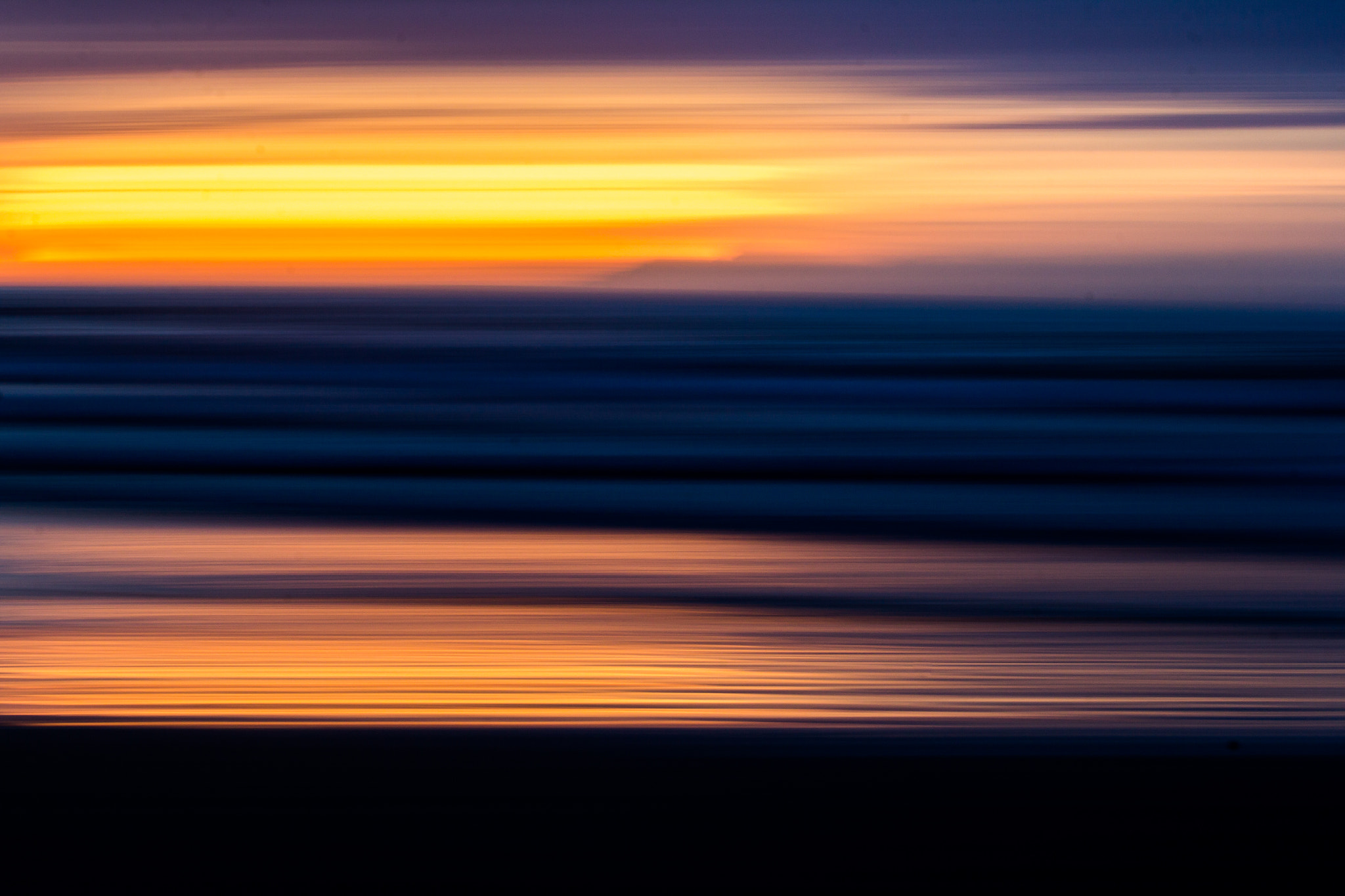 Canon EF 70-300mm F4-5.6 IS USM sample photo. Painting the sunset photography