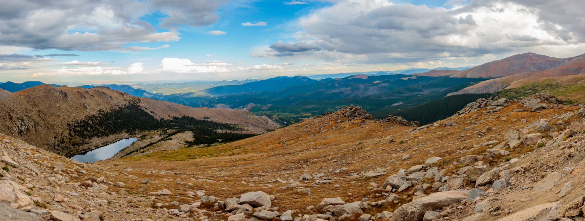 Canon EOS 760D (EOS Rebel T6s / EOS 8000D) sample photo. View from the road to mt evans photography