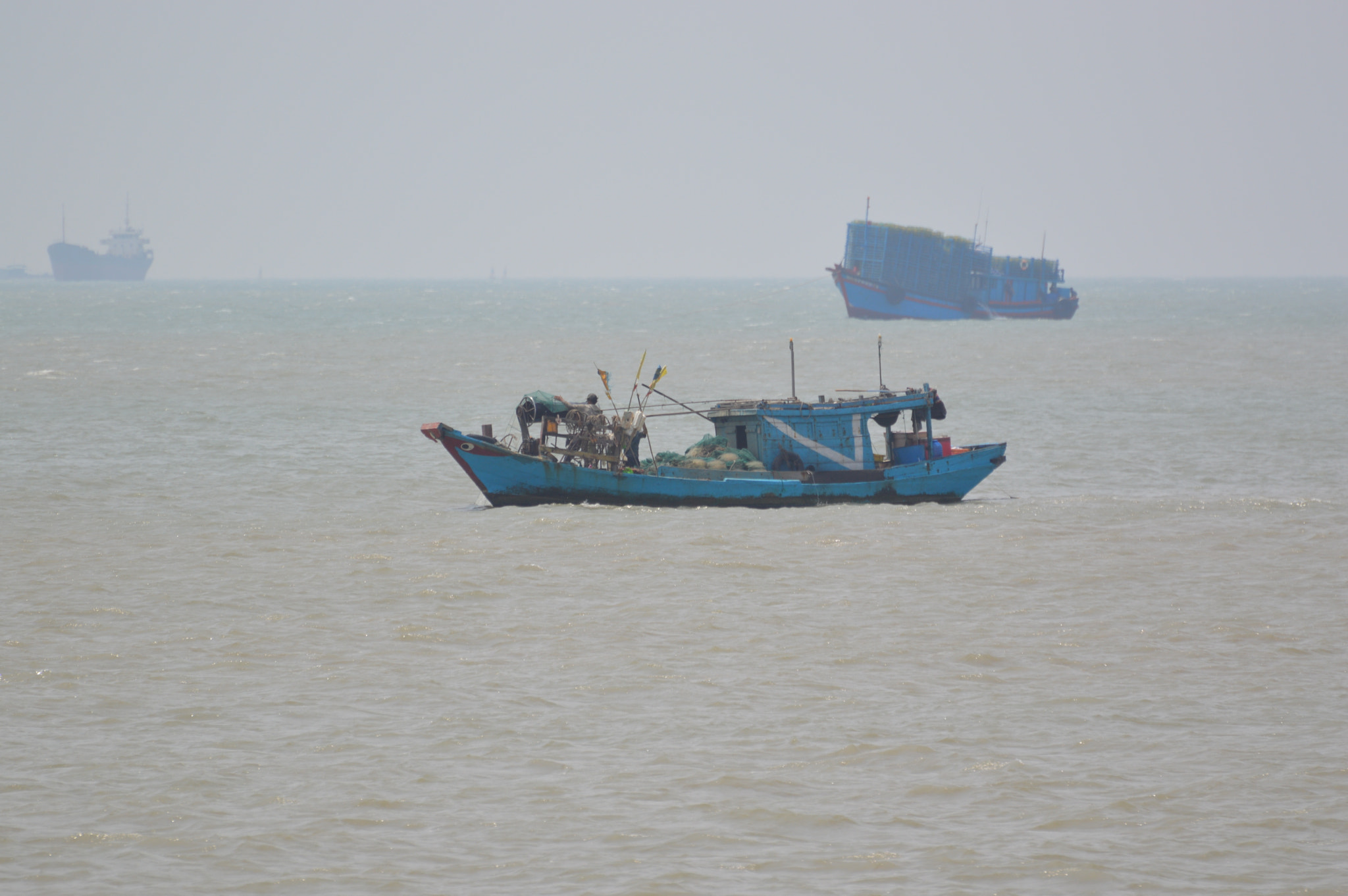 Nikon D3200 sample photo. Fishermen photography
