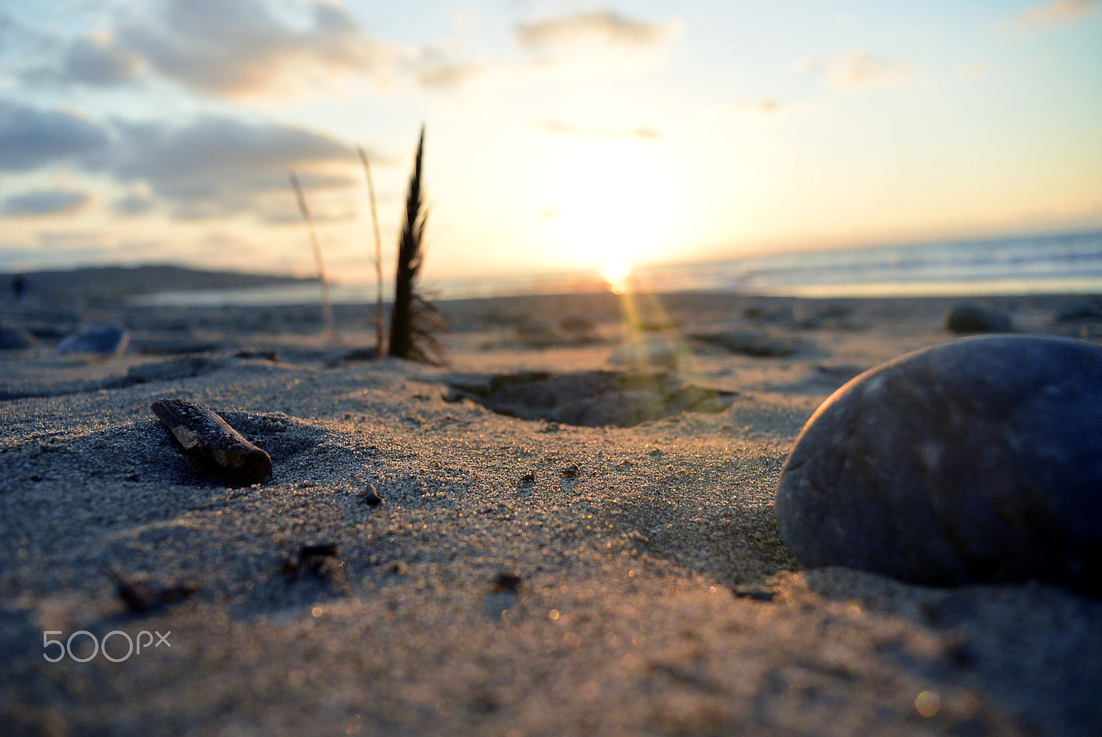 Nikon 1 S1 sample photo. Sunset máncora beach photography