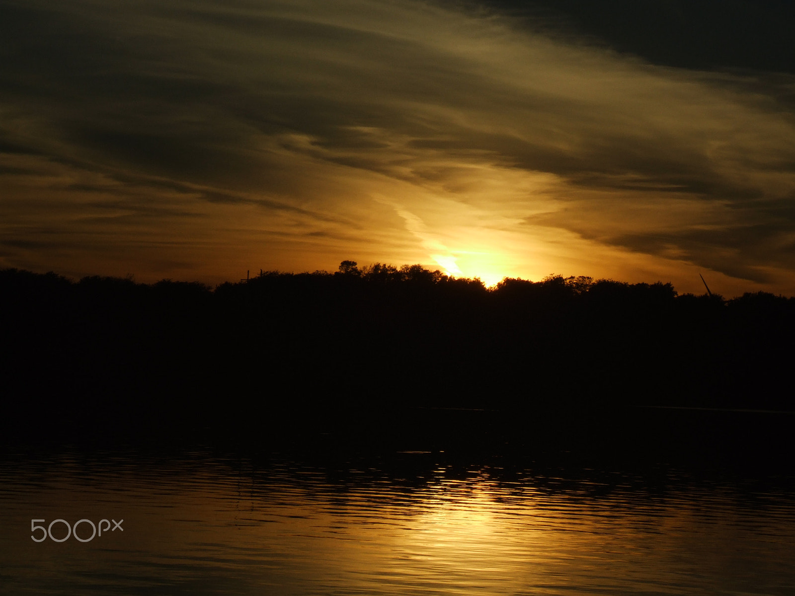Fujifilm FinePix S9000 sample photo. Firery sunset photography