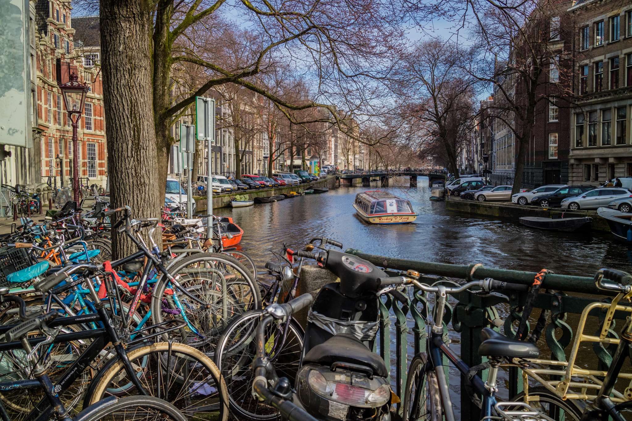 Canon EOS M3 sample photo. Bikes and an intruder photography