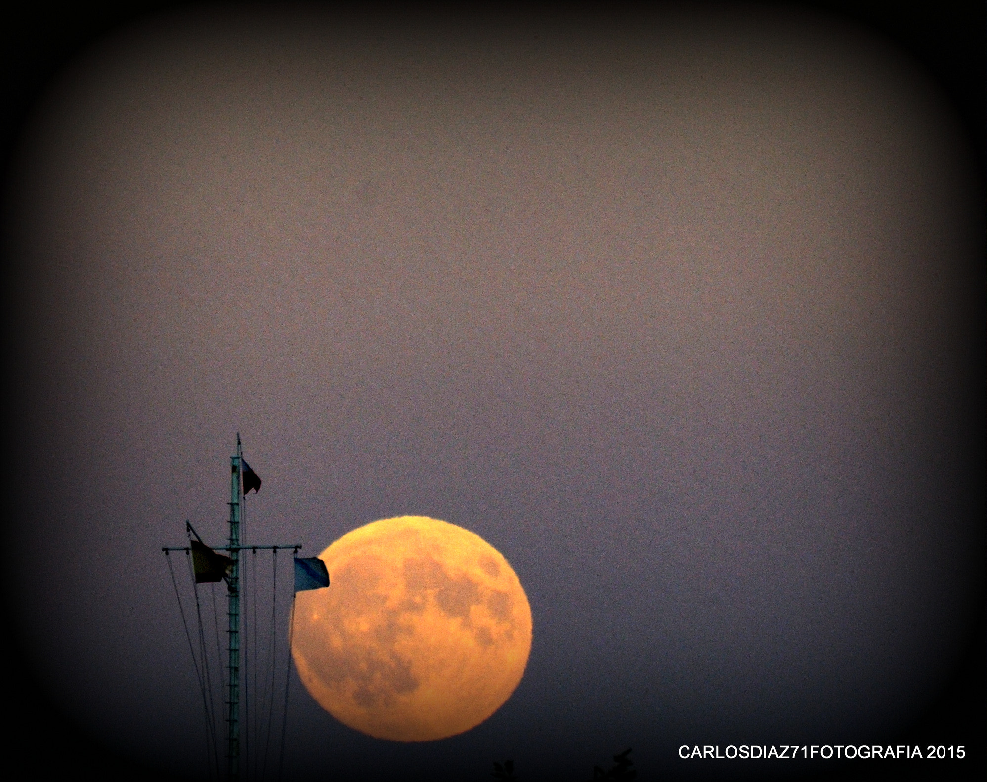Nikon D3000 sample photo. Super luna photography