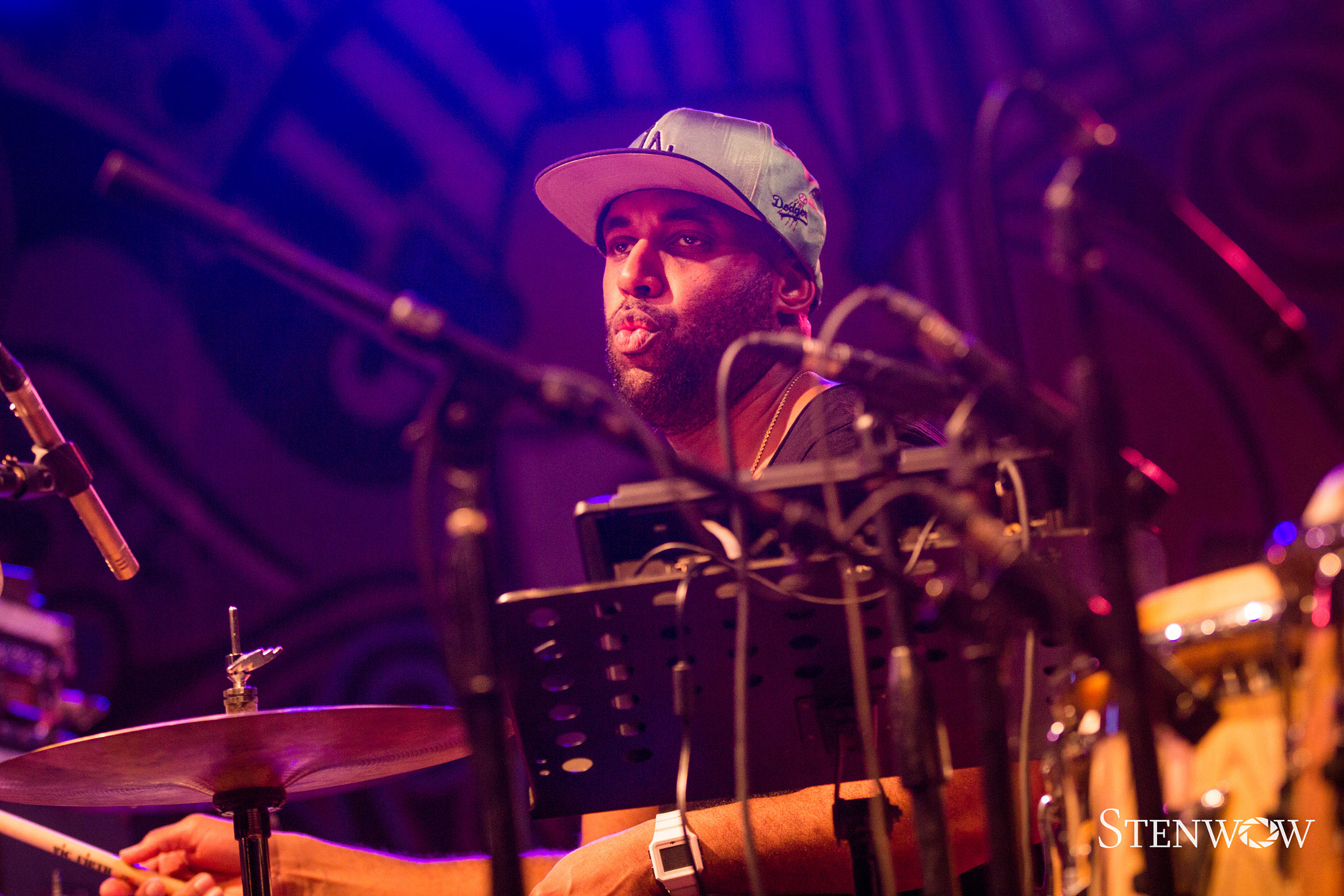 Canon EF 70-200mm F2.8L IS II USM sample photo. Focused drummer photography