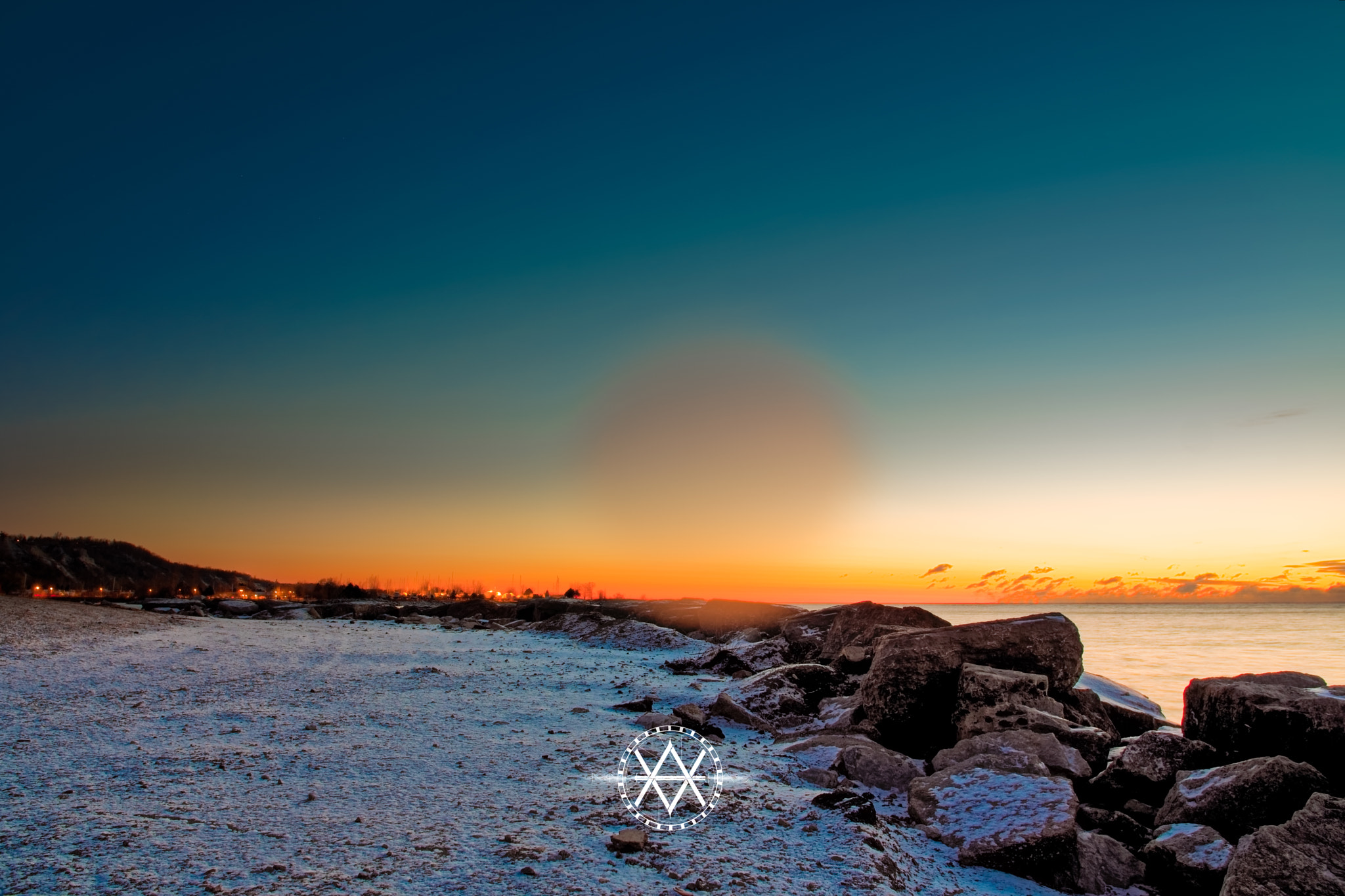 Sony a6500 sample photo. Blue hour stones photography
