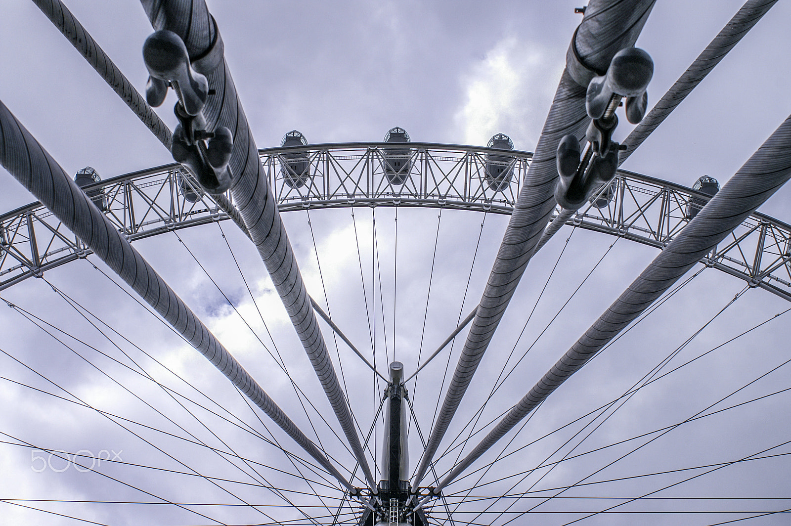 KONICA MINOLTA DYNAX 5D sample photo. London eye photography