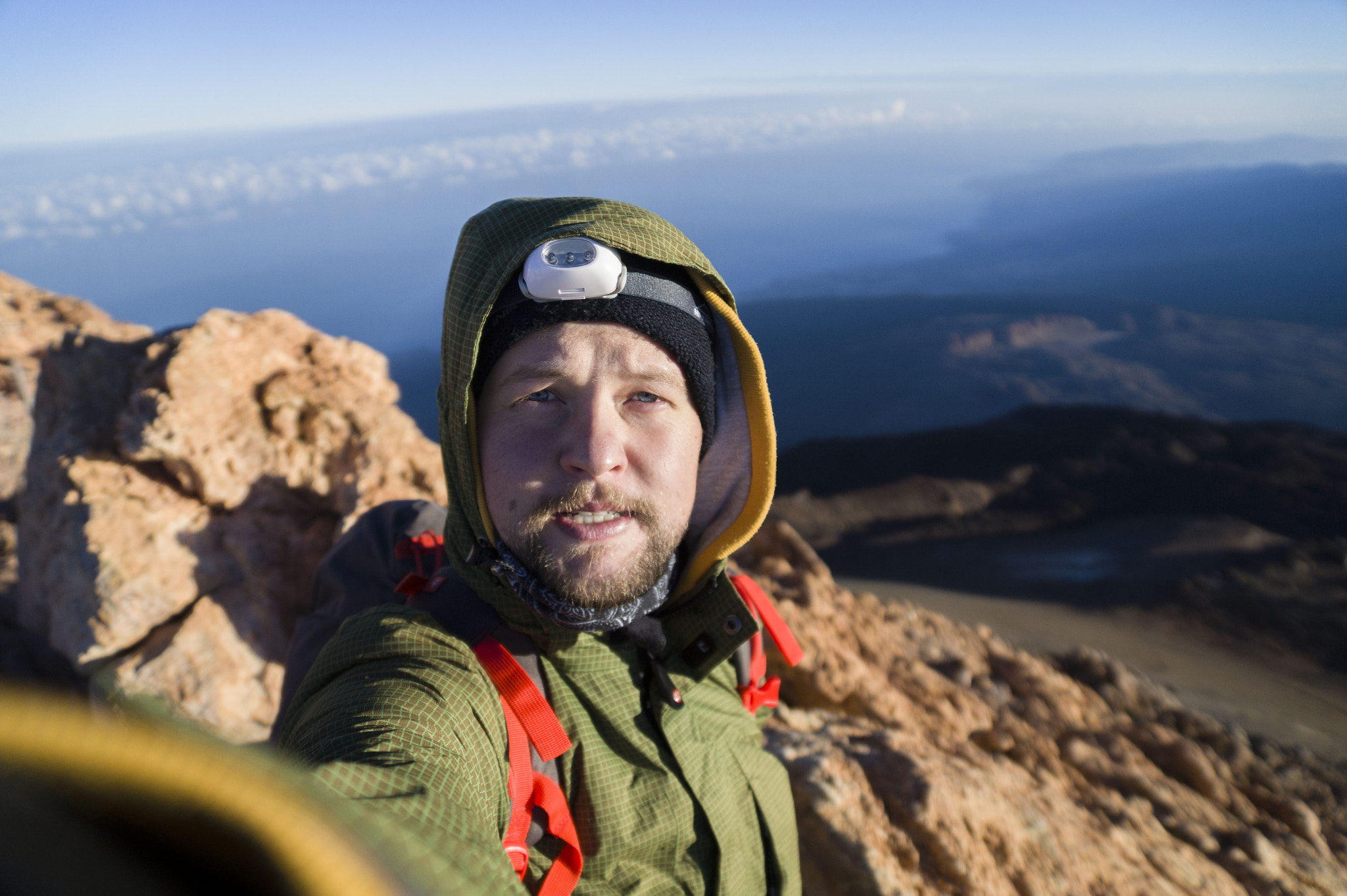 Sony SLT-A58 + Sony DT 16-50mm F2.8 SSM sample photo. Selfie while suffering from the altitude sickness photography