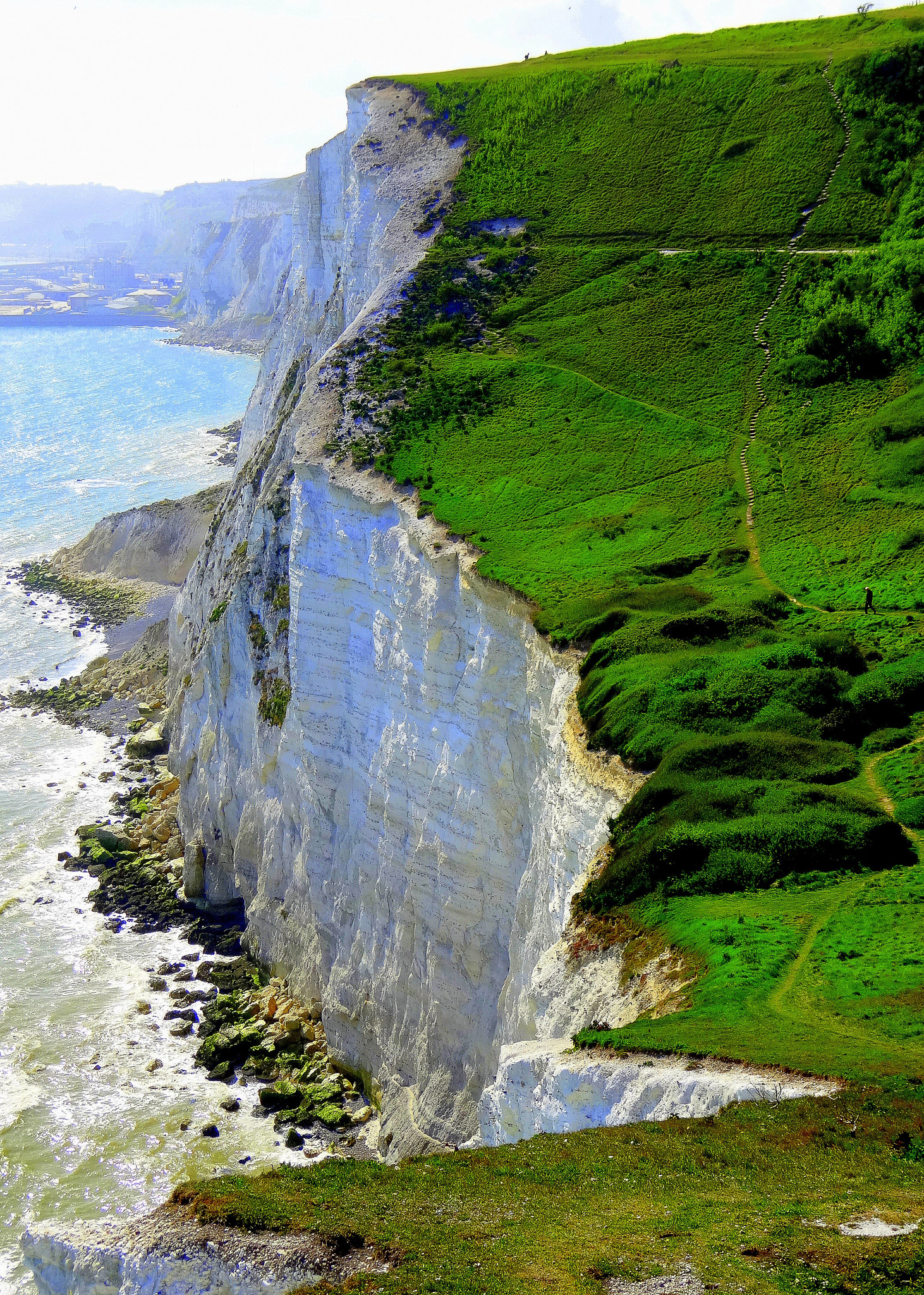 Sony Cyber-shot DSC-WX300 sample photo. White cliffs of dover photography
