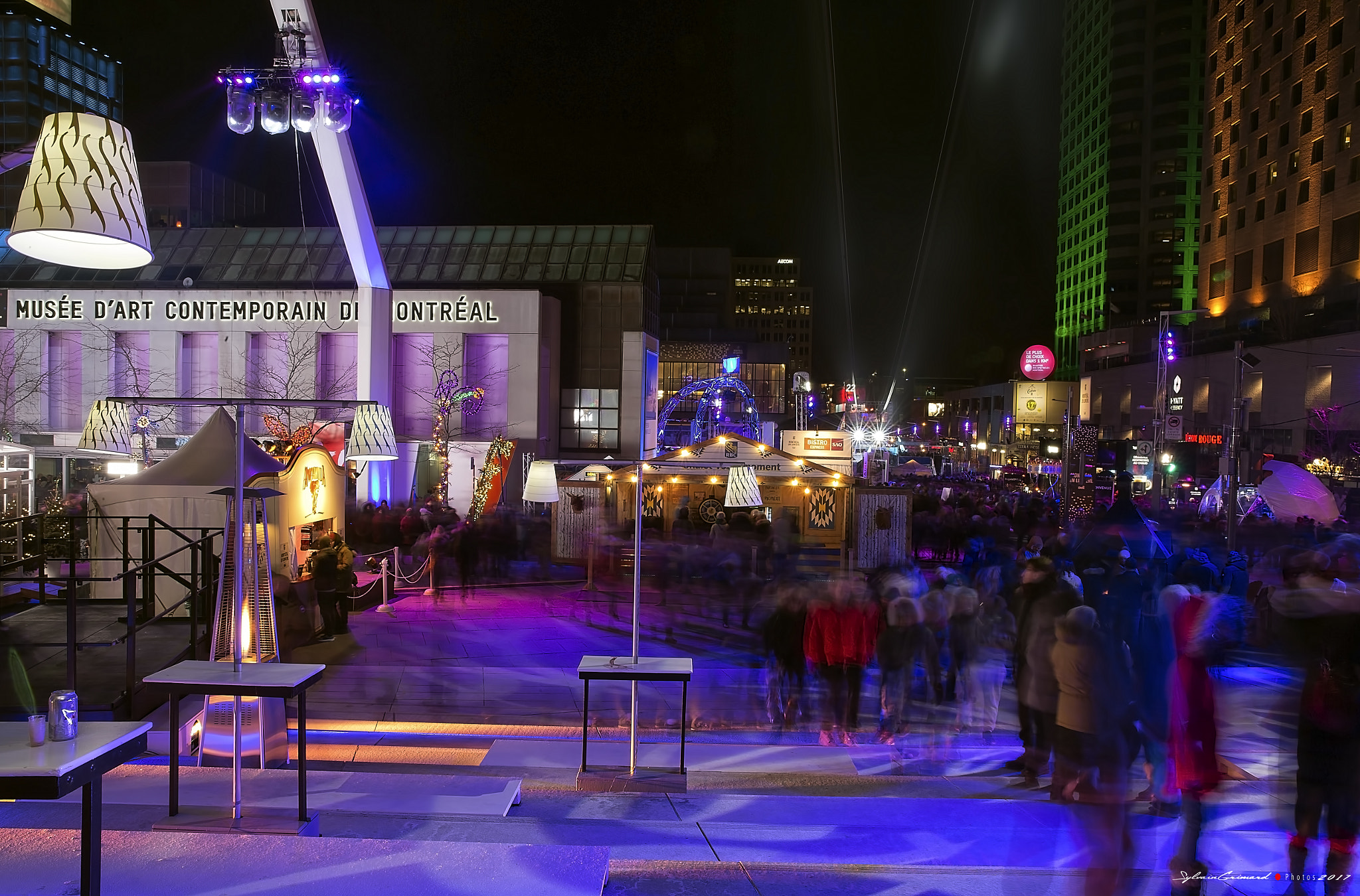 Canon EOS-1D X sample photo. Montreal light festival 2017 photography