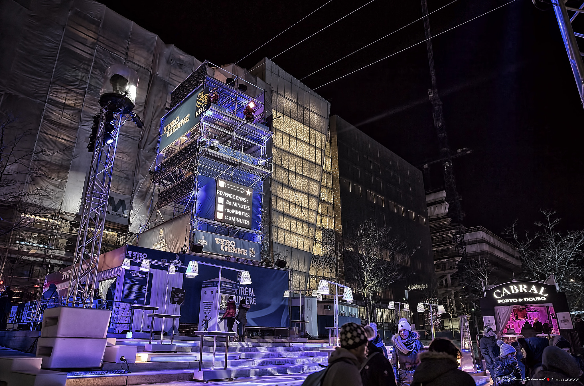 Canon EOS-1D X sample photo. Montreal light festival 2017 photography