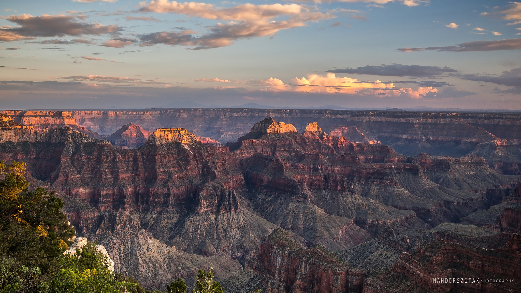 Olympus OM-D E-M5 + OLYMPUS M.9-18mm F4.0-5.6 sample photo. North rim sunset photography