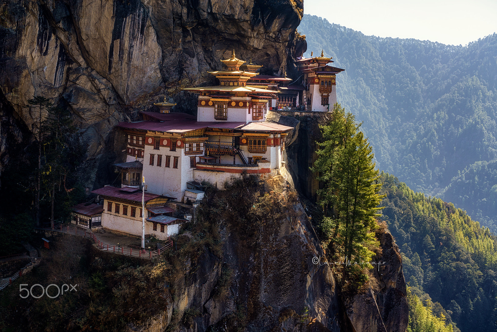 Sony a7R + Sony FE 28-70mm F3.5-5.6 OSS sample photo. Taktsang lhakhang monastery photography