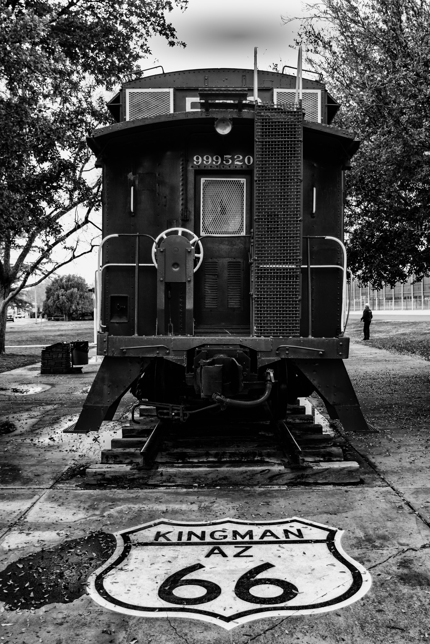 Tamron AF 19-35mm f/3.5-4.5 sample photo. Old train in kingman, arizona  photography
