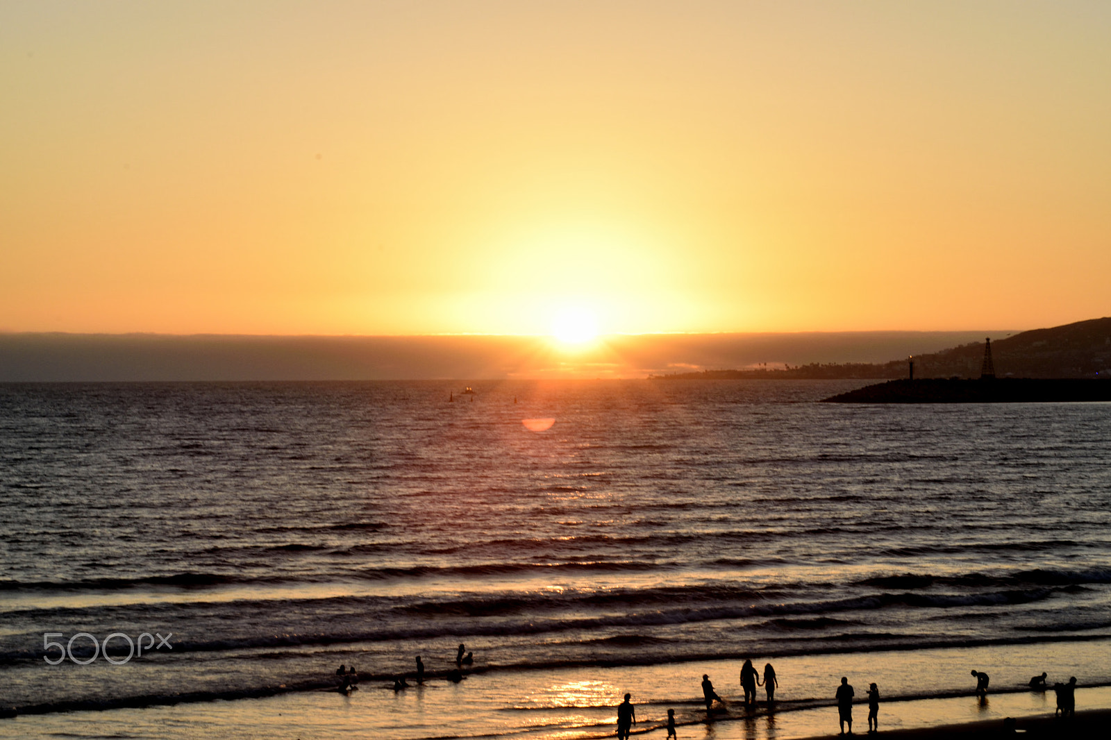 Nikon AF Nikkor 70-300mm F4-5.6G sample photo. Atardecer playa hermosa, ensenada photography