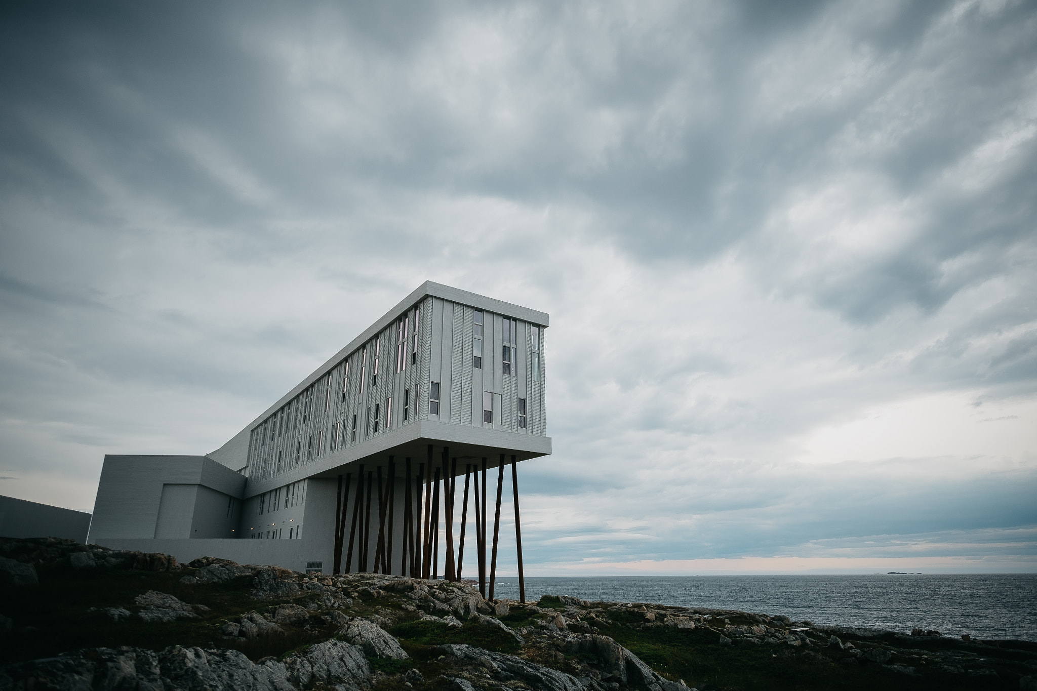 Fujifilm X-Pro1 + Fujifilm XF 14mm F2.8 R sample photo. The fogo island inn photography