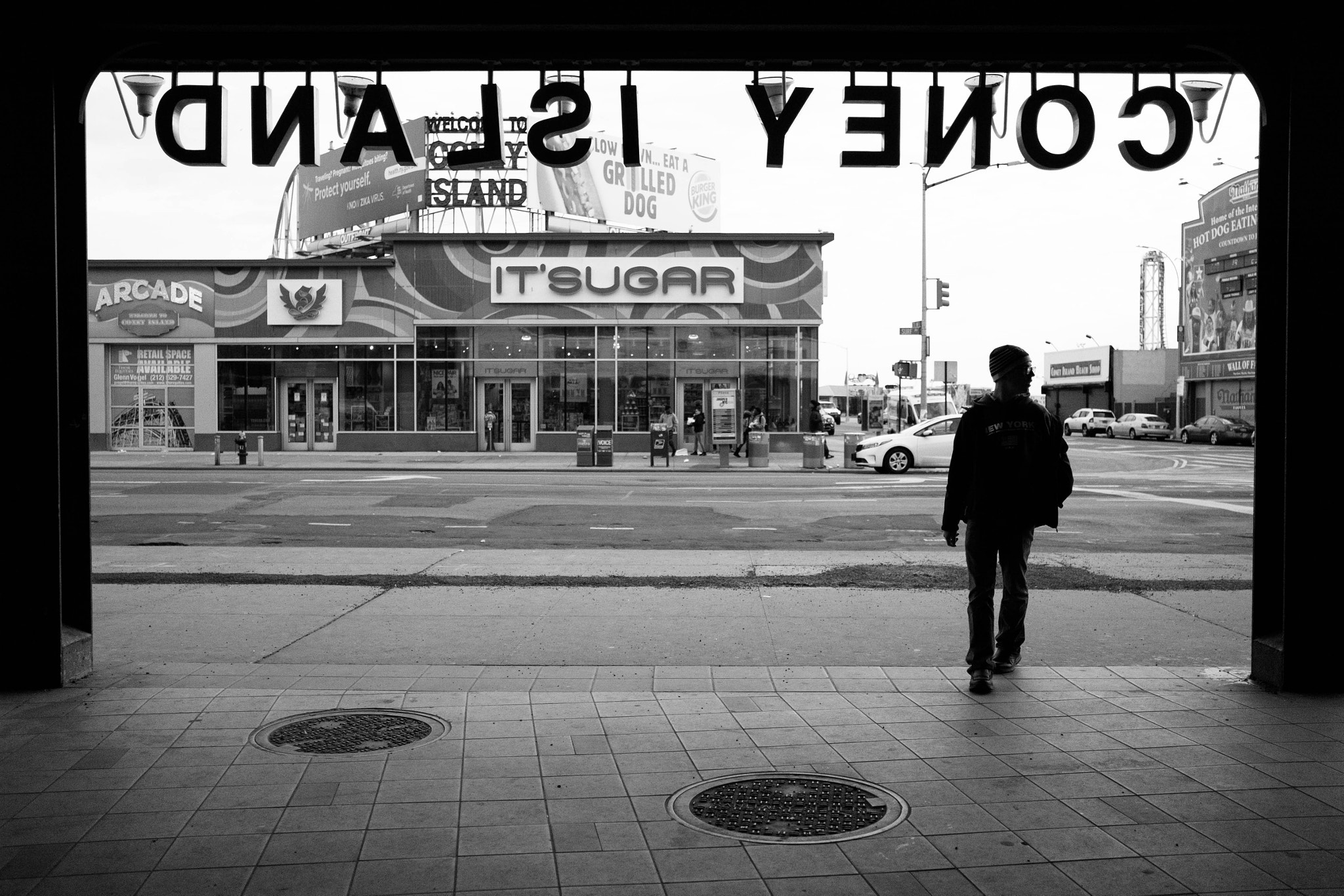 Fujifilm XF 23mm F2 R WR sample photo. "coney island." photography