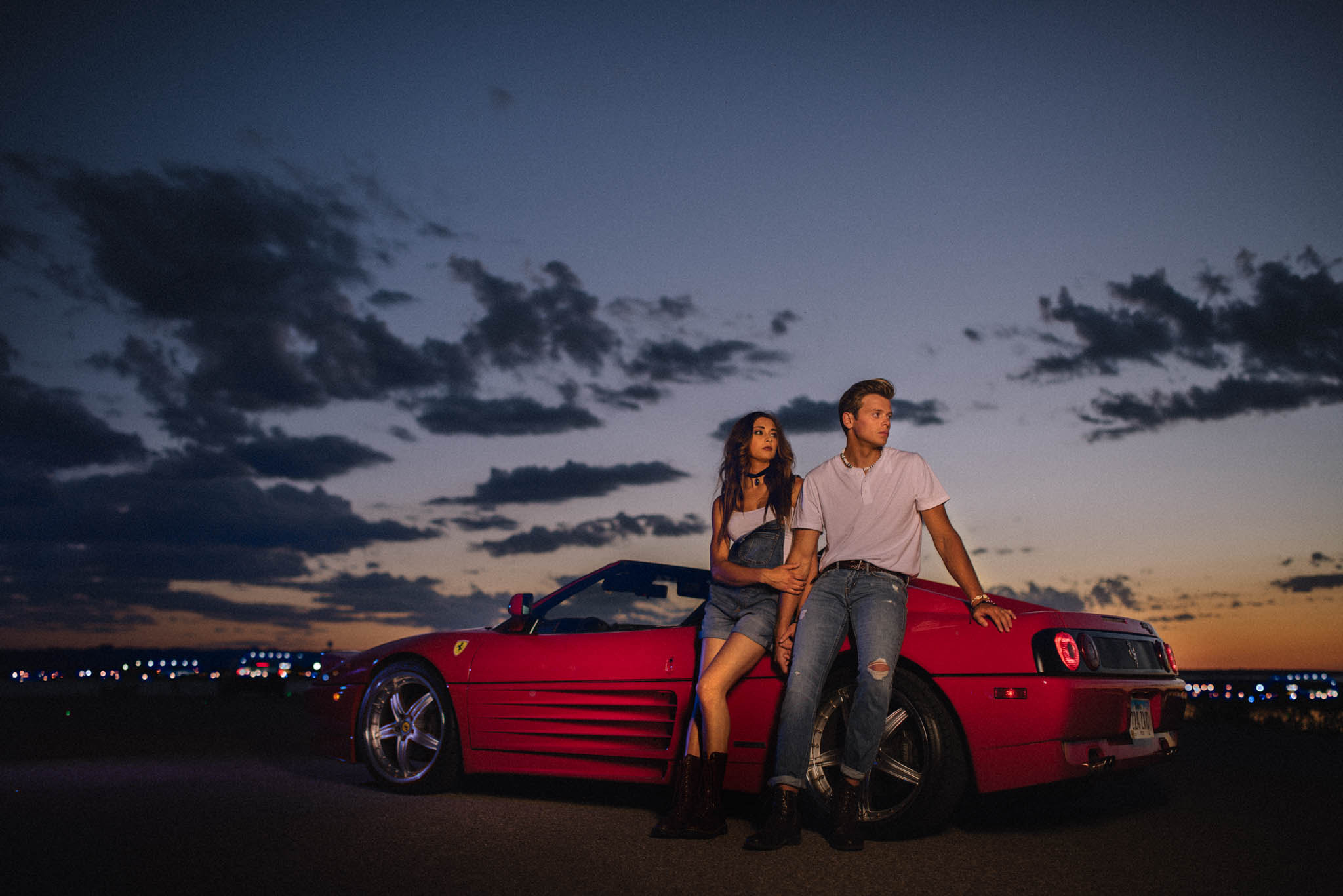 Nikon D810 + Sigma 35mm F1.4 DG HSM Art sample photo. Blue lights 1 photography