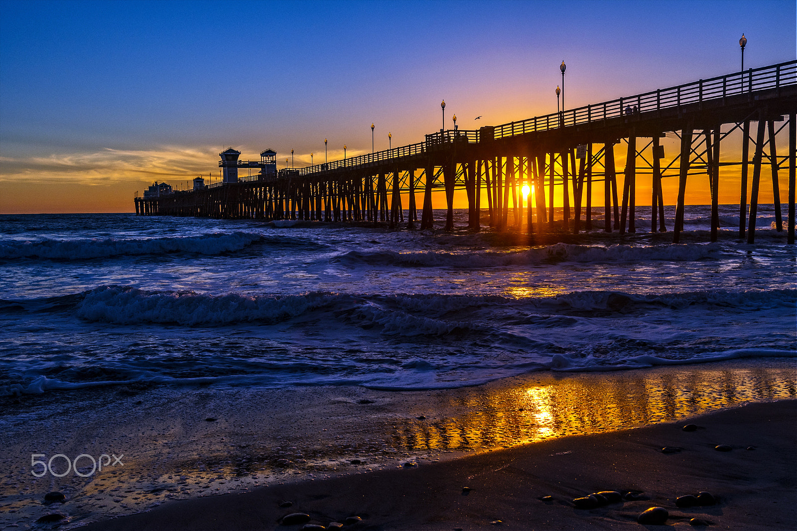 Nikon D500 sample photo. Sunset in oceanside - march 6, 2017 photography