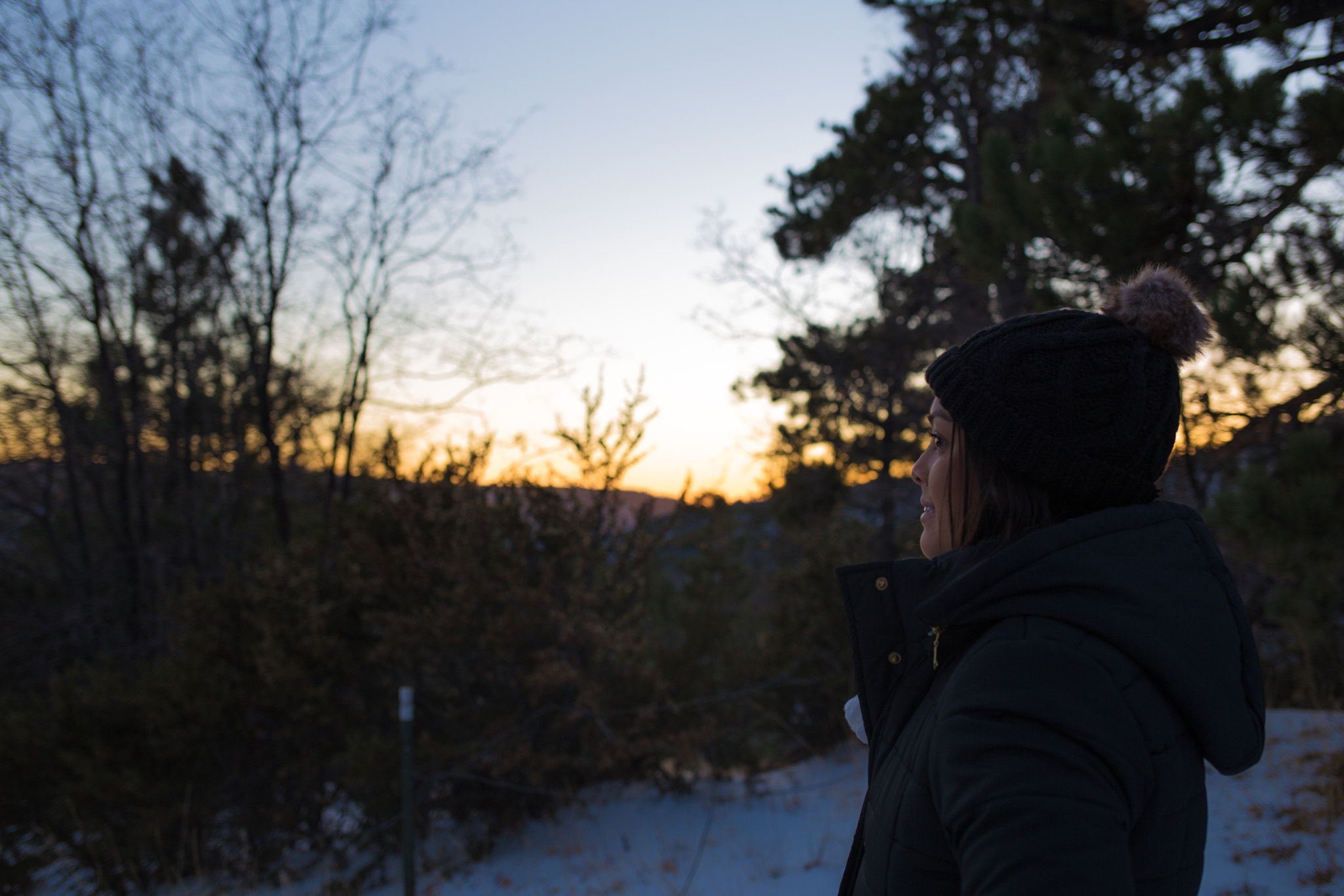 Canon EF 35mm F2 IS USM sample photo. Erin at sunset photography