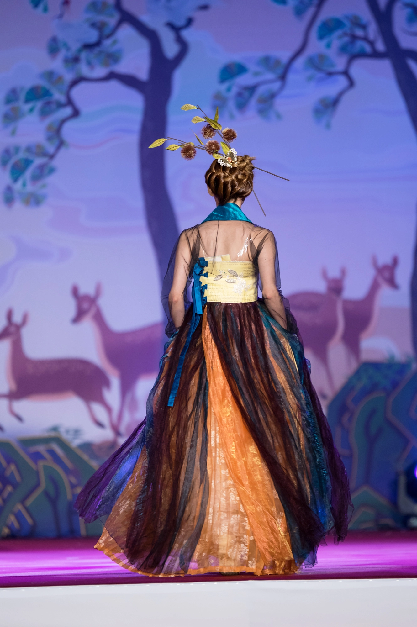 Pentax D FA* 70-200mm F2.8ED DC AW sample photo. Hanbok fashion show photography