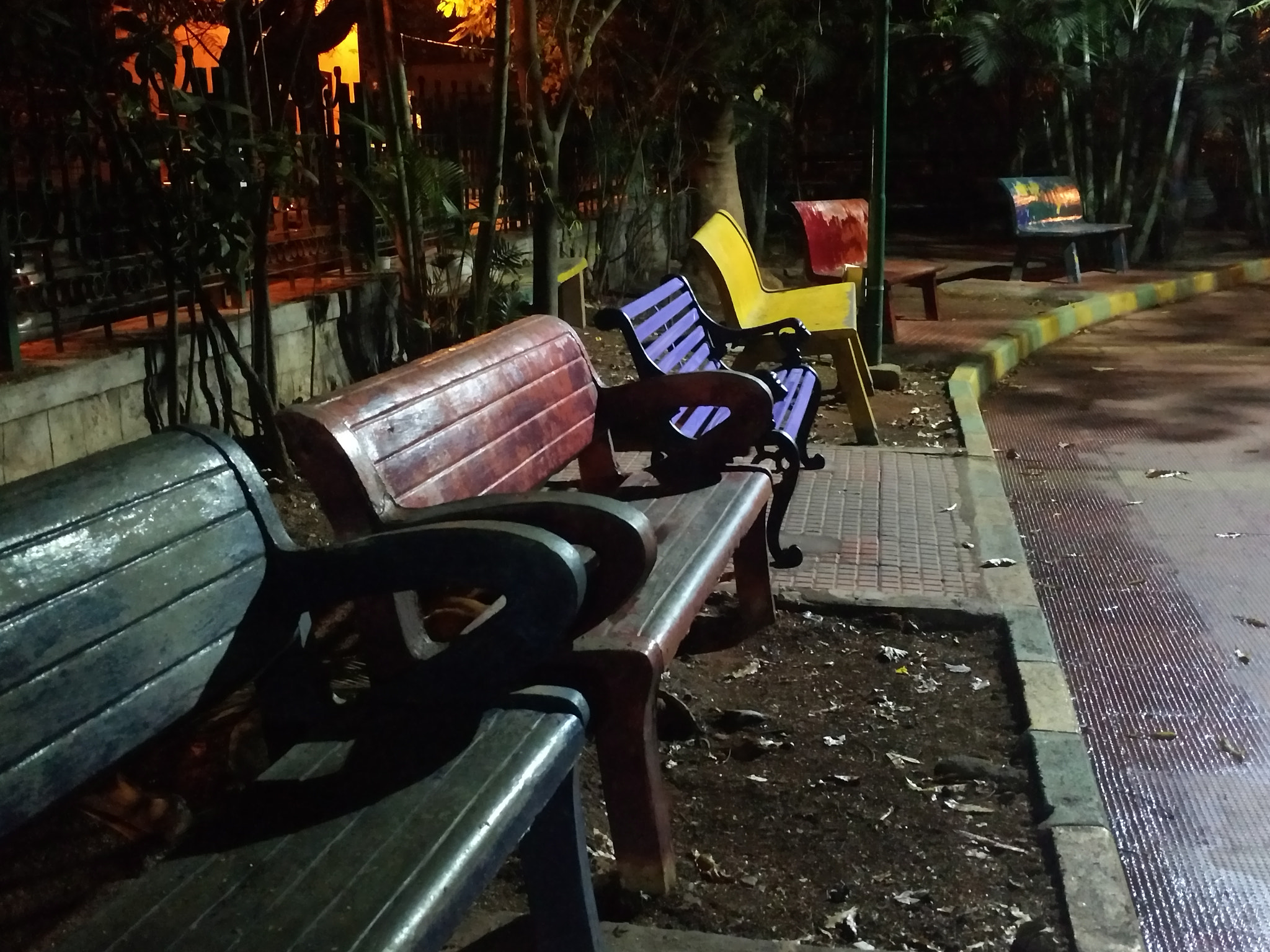 Motorola Moto X Style sample photo. Colorful seats photography