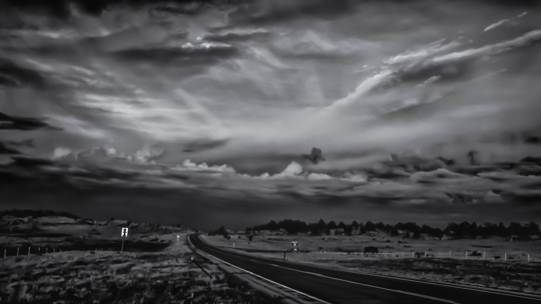 Sigma 18-50mm f/3.5-5.6 DC sample photo. Wyoming in black and white photography