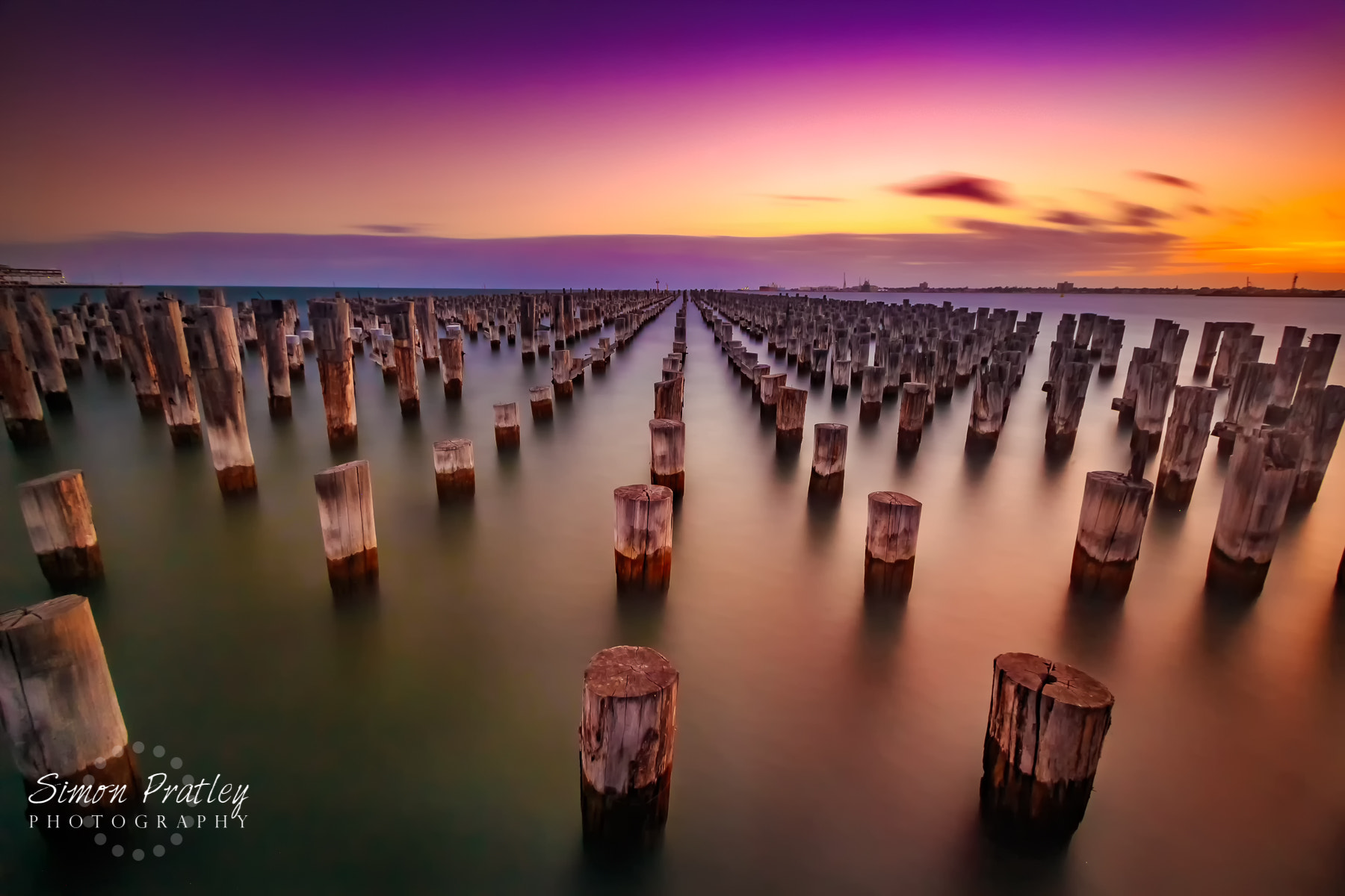 Canon EF-S 10-22mm F3.5-4.5 USM sample photo. Sunset at port melbourne photography