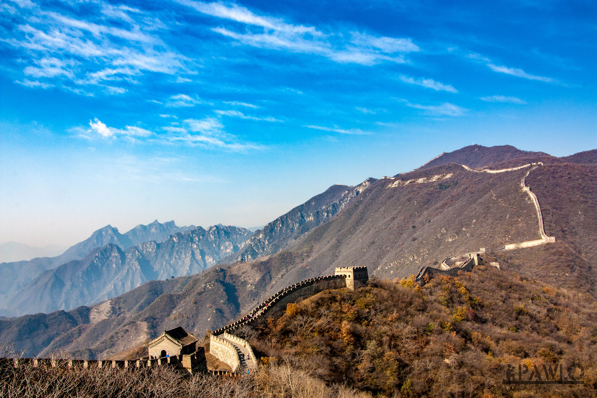 Canon EOS 450D (EOS Rebel XSi / EOS Kiss X2) sample photo. Great wall at mutianyu photography