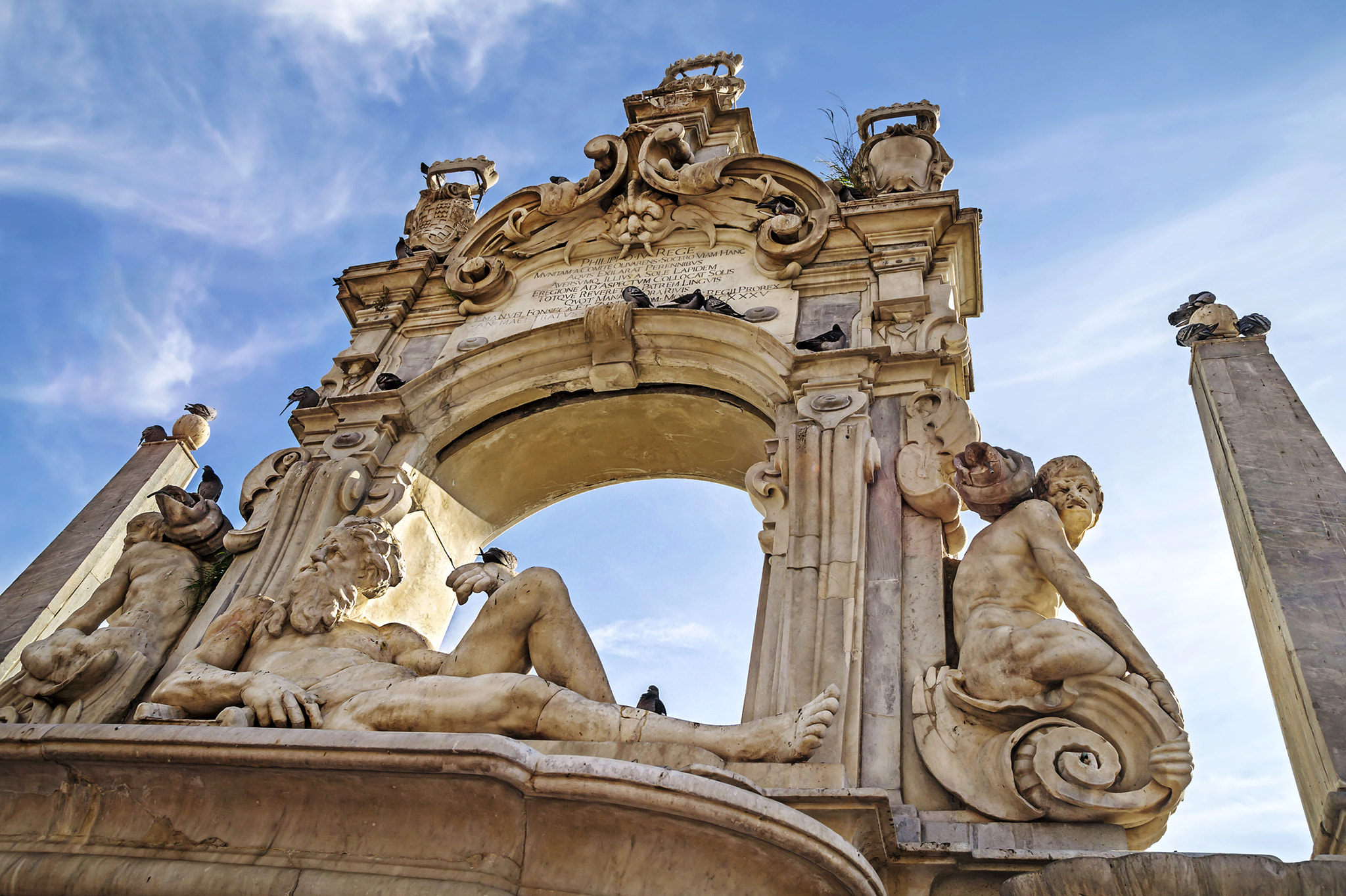 Sony SLT-A58 sample photo. Fontana del sebeto photography