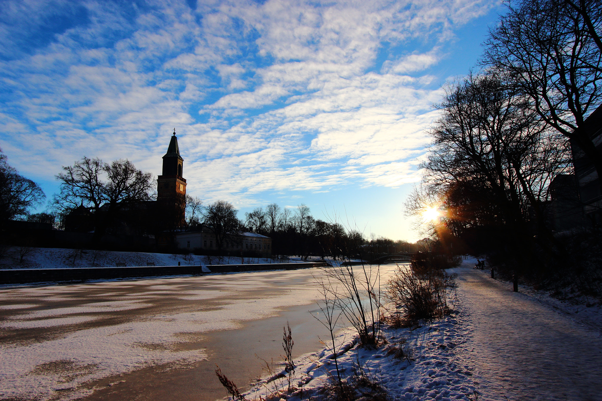 Canon EF-S 10-22mm F3.5-4.5 USM sample photo. Church by the river photography