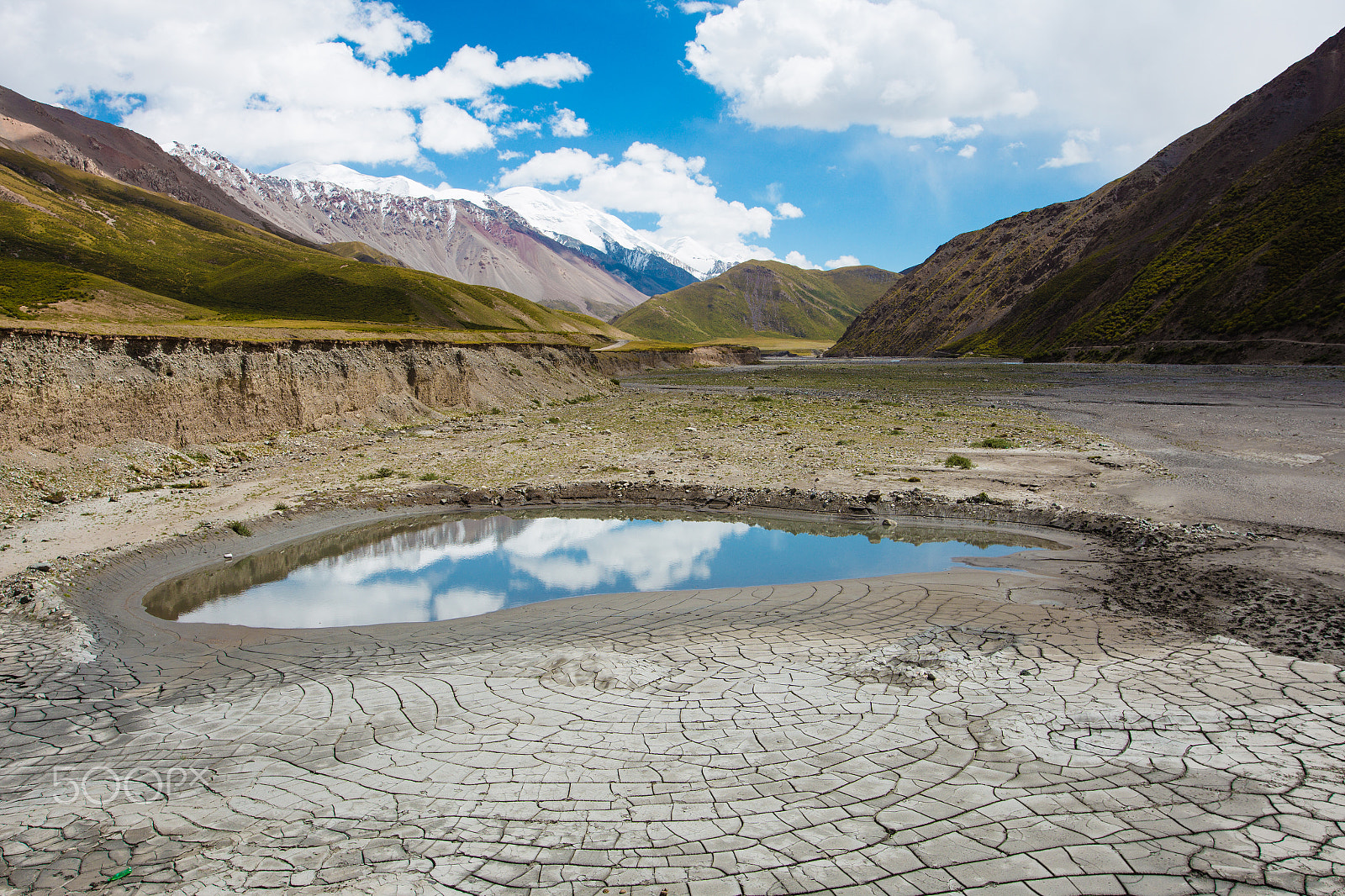 Canon EF 16-35mm F2.8L USM sample photo. A beautiful reflection of the sky in a small lake photography