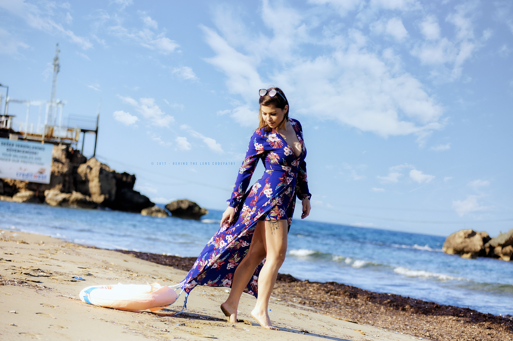 Canon EOS 6D + Tamron SP 70-300mm F4-5.6 Di VC USD sample photo. My lifeguard - fashion shoot workshop photography