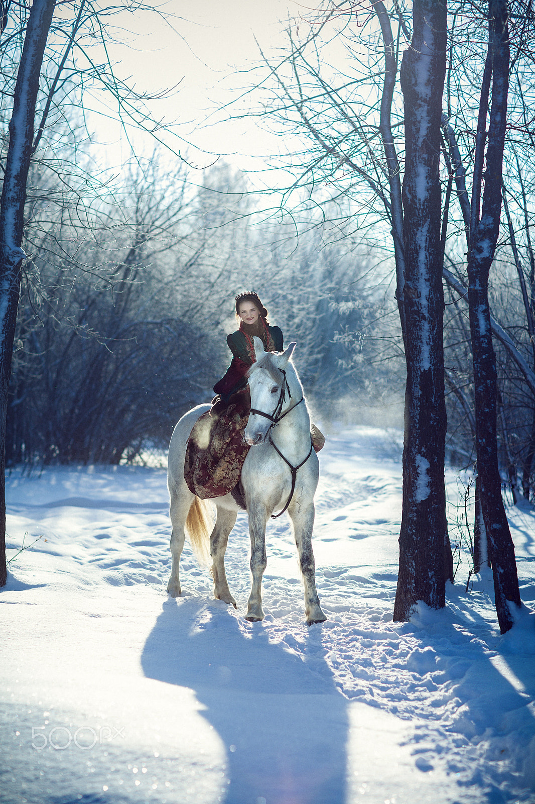 Canon EF 85mm F1.2 sample photo. Young woman riding a horse photography