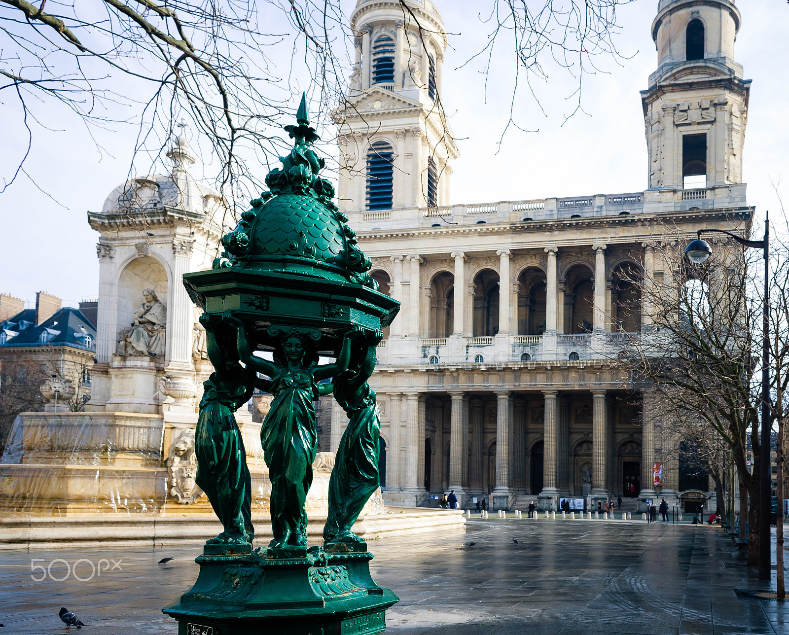 Canon EOS-1Ds Mark II + Canon EF 24mm f/1.4L sample photo. Saint sulpice photography