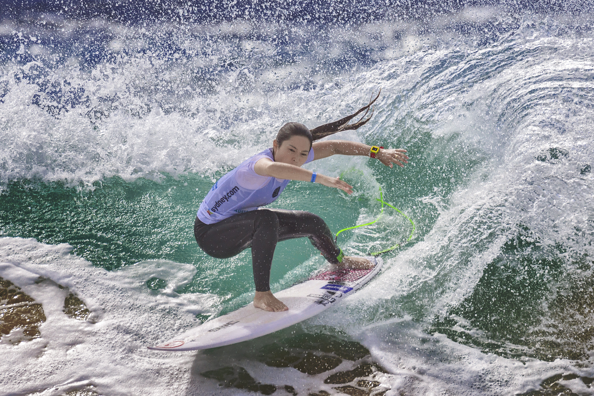 Nikon D800 + Sigma 150-600mm F5-6.3 DG OS HSM | S sample photo. Australian open of surfing 2017 photography