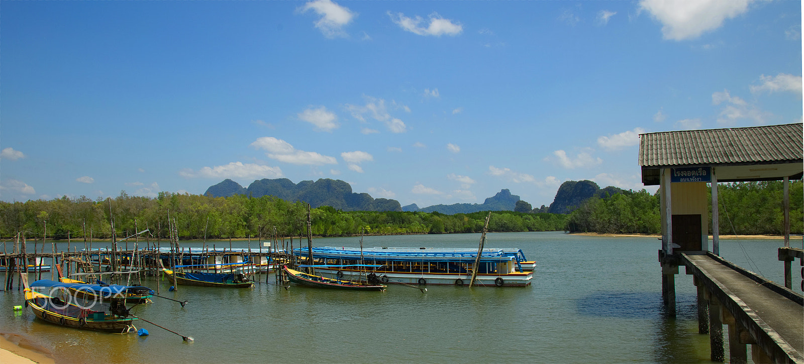 Canon EOS 5DS sample photo. Long tails to james bond island photography