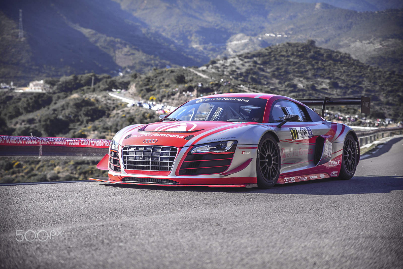 Tamron SP 24-70mm F2.8 Di VC USD sample photo. Audi r8 hillclimb photography