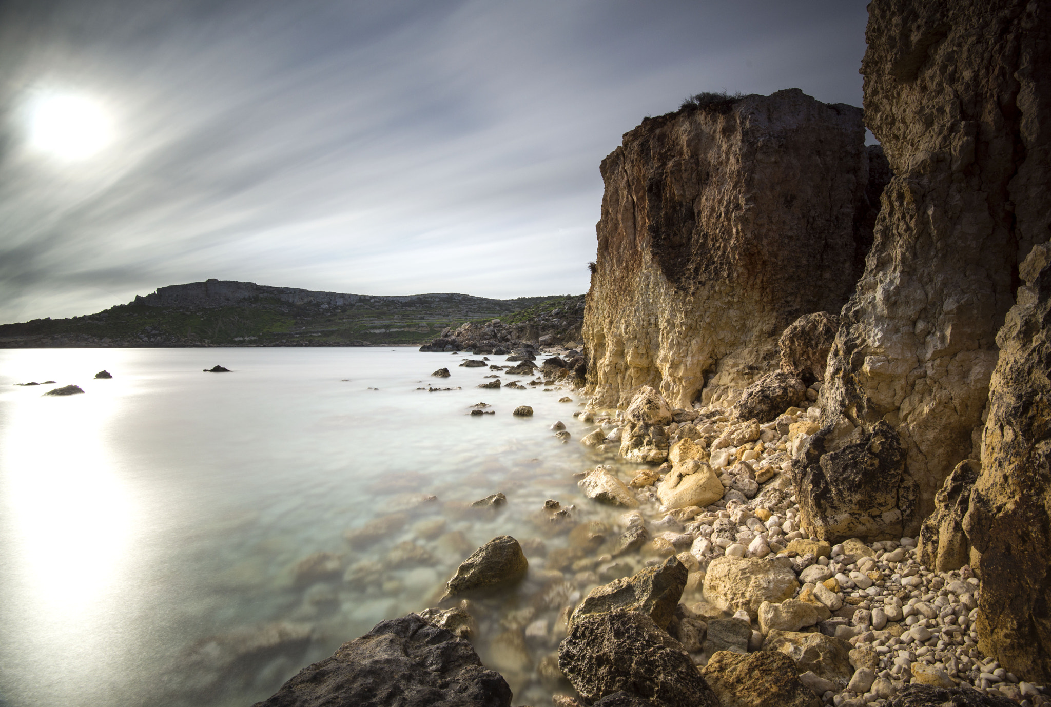 Nikon AF-S Nikkor 16-35mm F4G ED VR sample photo. Fresh rock fall photography
