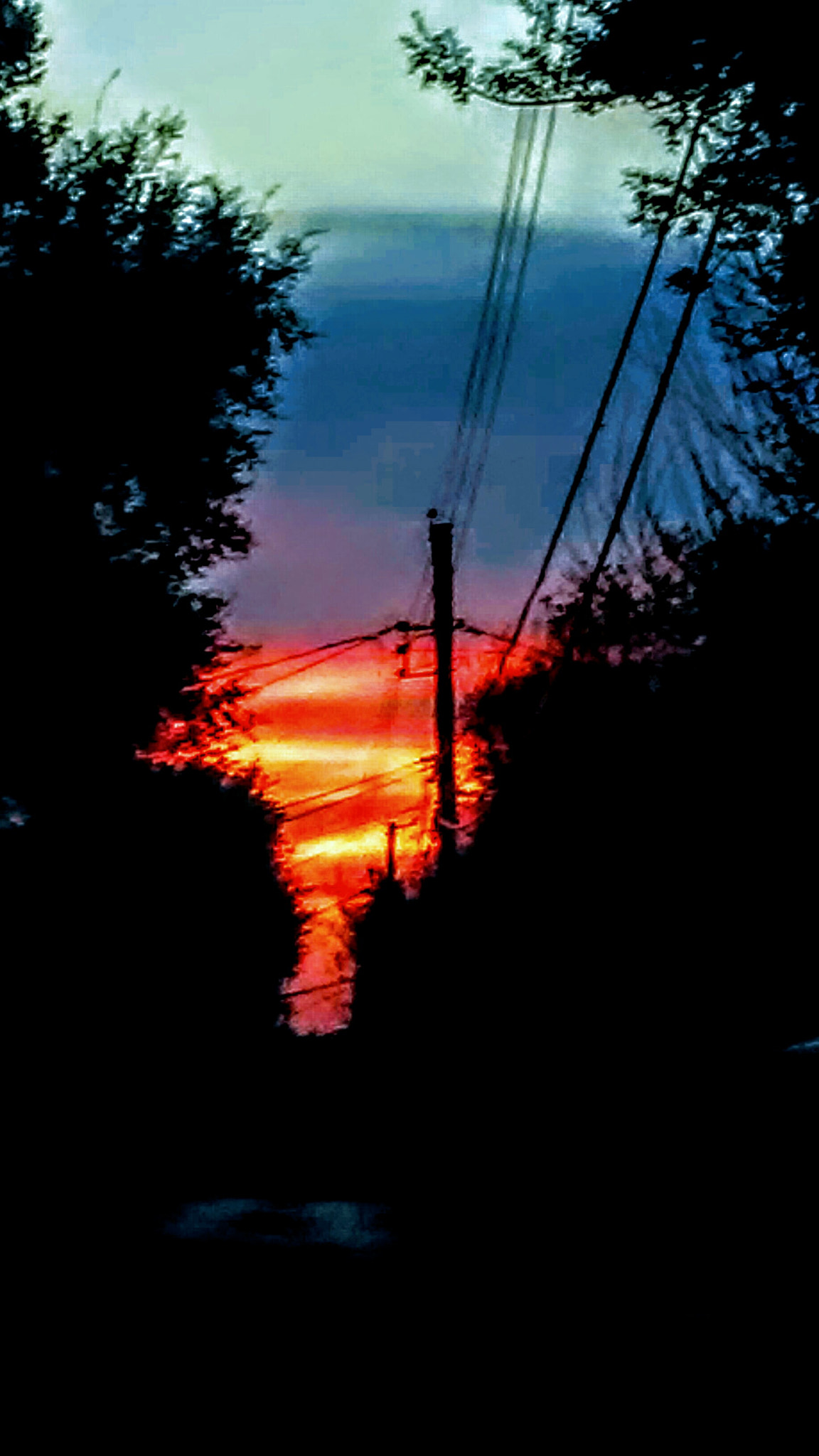 LG K10 sample photo. Sunset ally. dallas , tx. photography