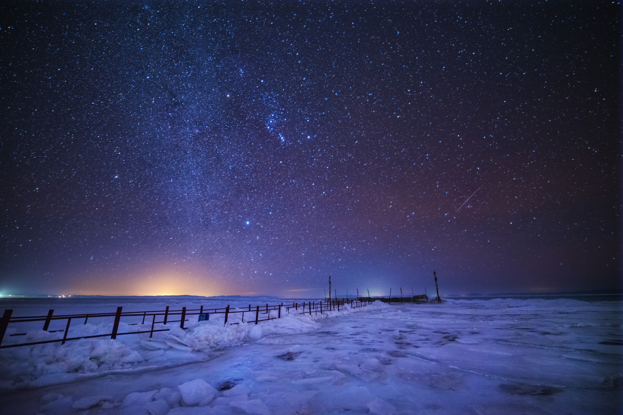 Samyang 14mm F2.8 ED AS IF UMC sample photo. 青海湖仙女湾星空 photography